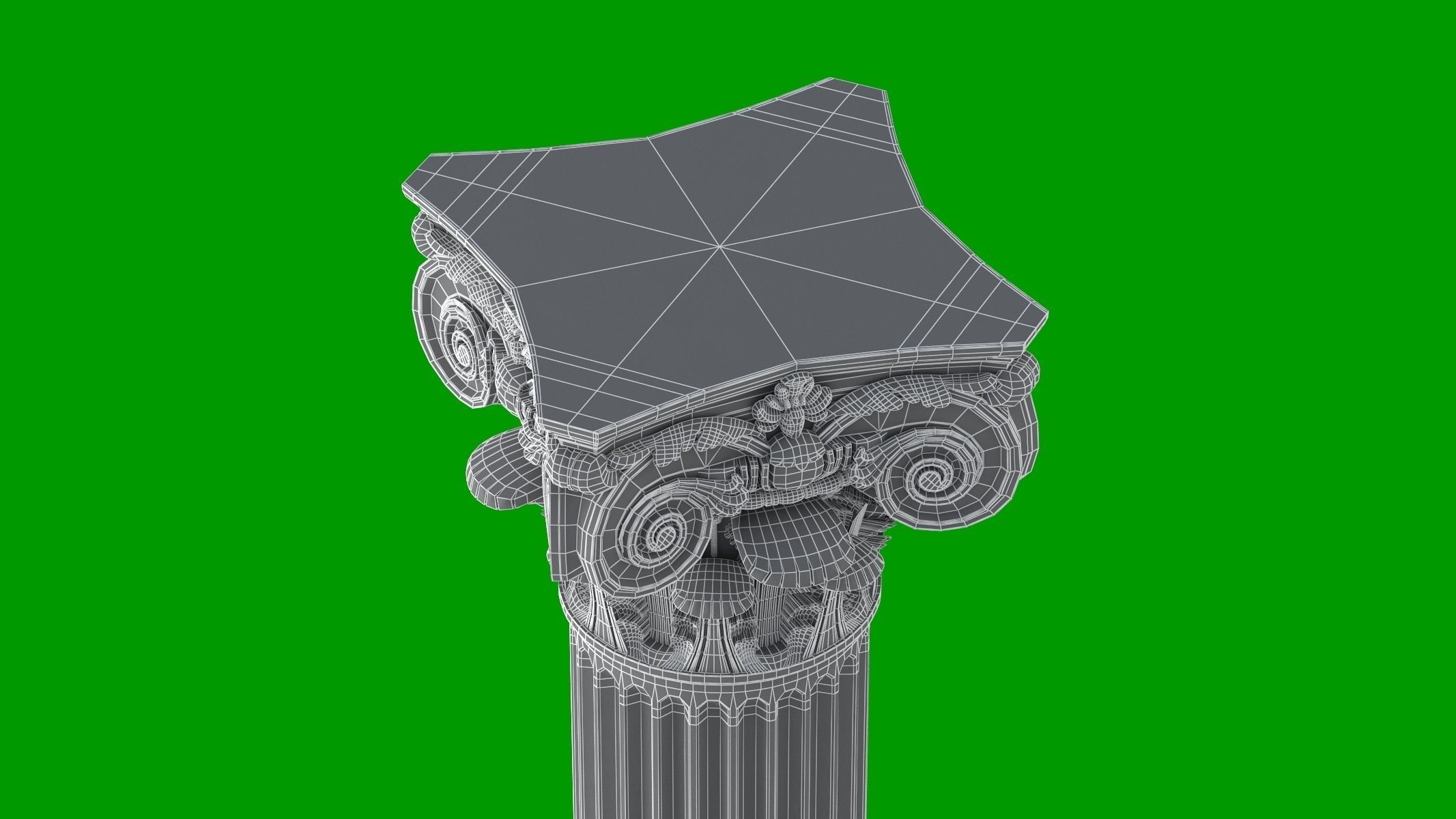 Modern Composite Column 3D model_20
