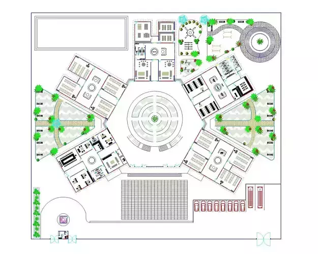School Project 2D and 3D CAD Work