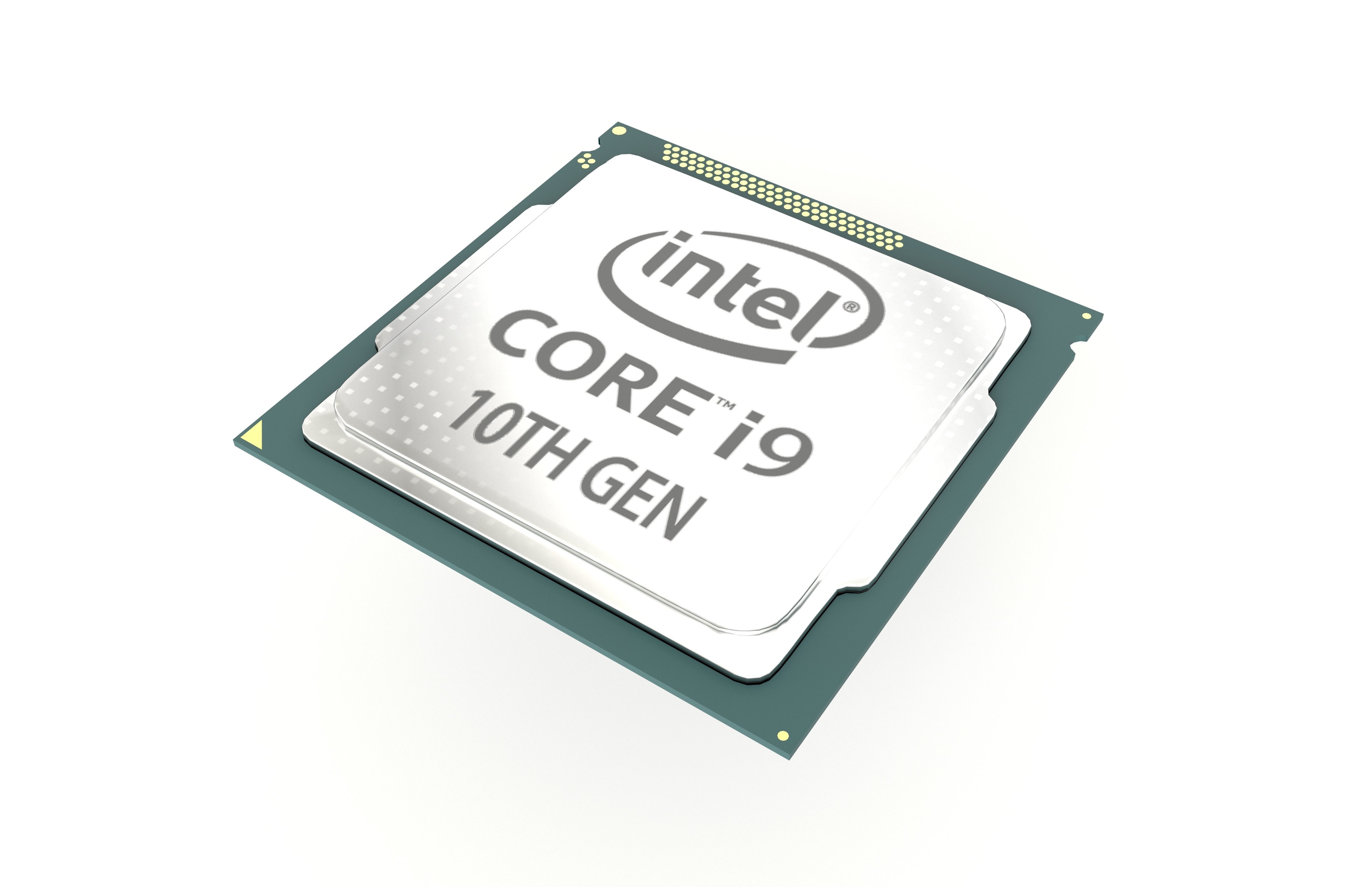 Intel CPU i9 10th Gen v1 001 Low-poly 3D model_2