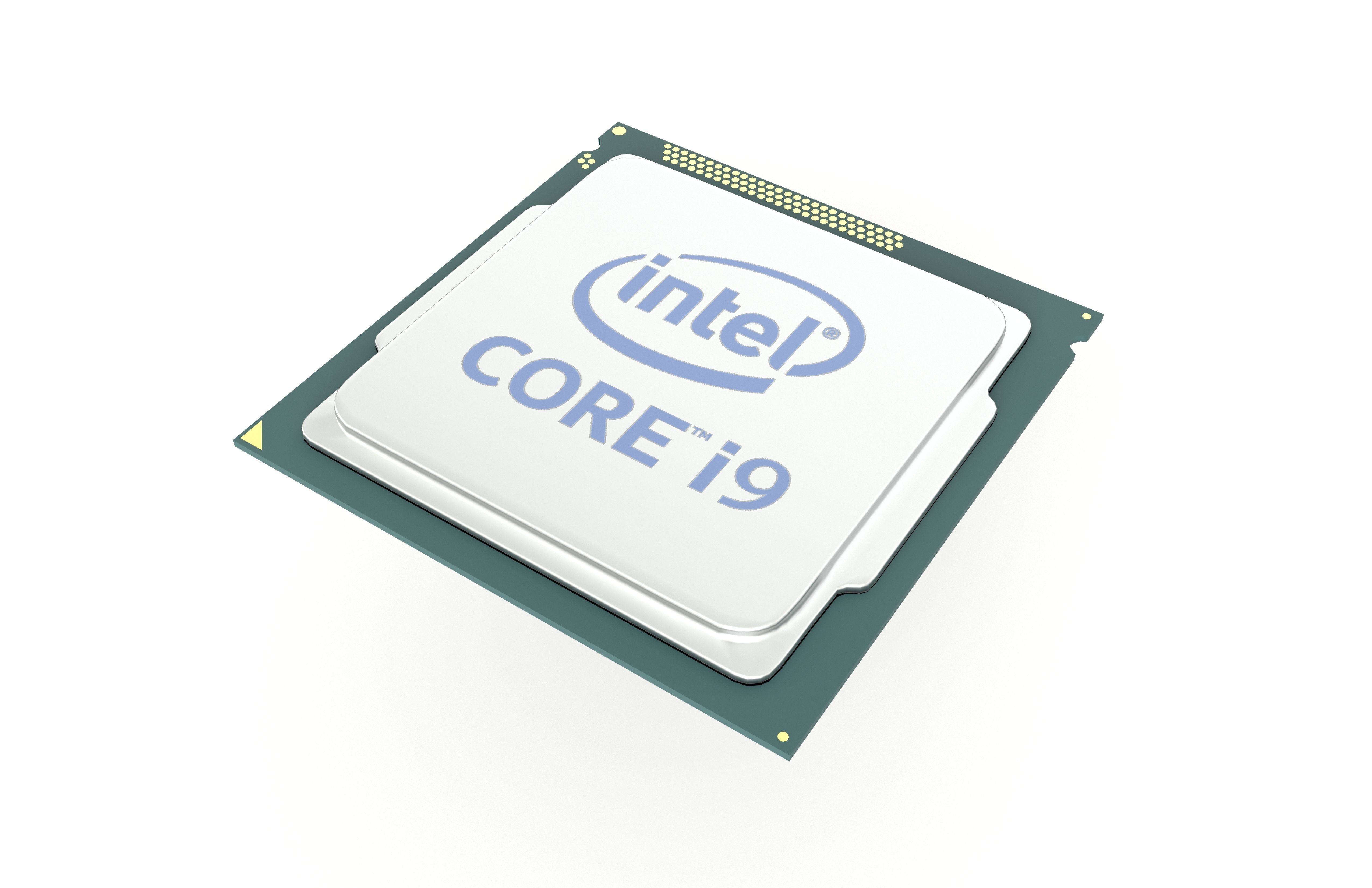 Intel CPU i9 v1 001 Low-poly 3D model_2