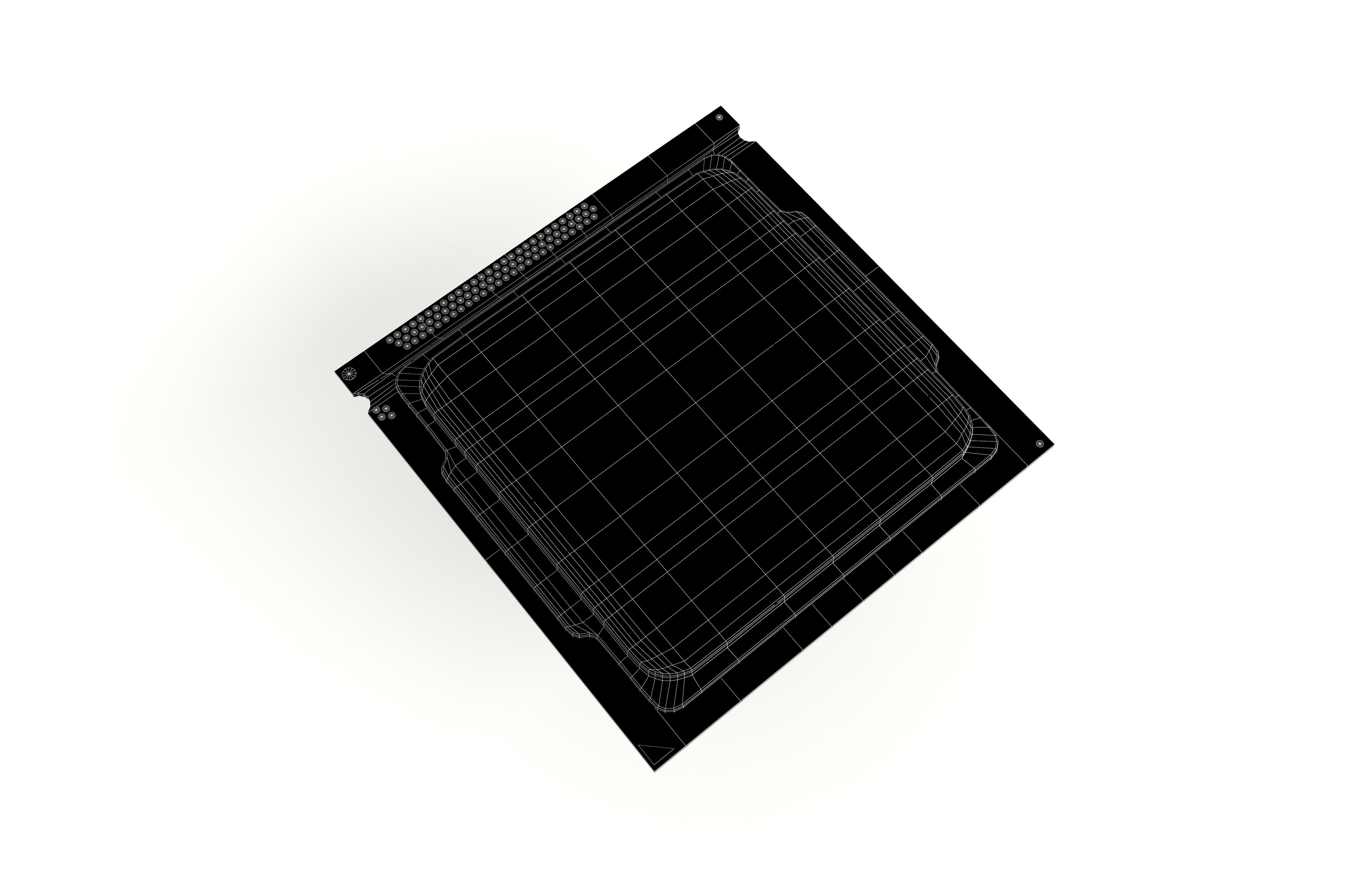 Intel CPU i9 v1 001 Low-poly 3D model_5