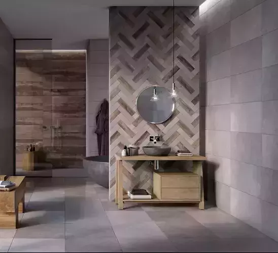 Bathroom No W scene from FLAVIKER CATALOG - NEW VERSION -