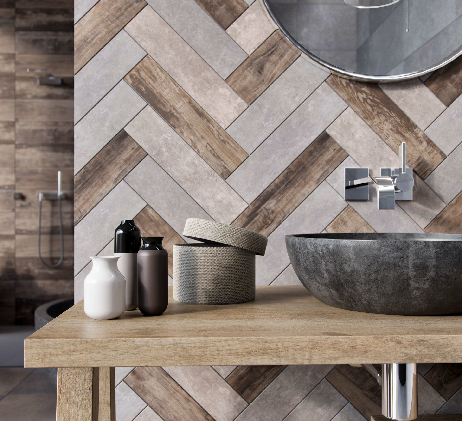 Bathroom No W scene from FLAVIKER CATALOG - NEW VERSION - 3D model_3