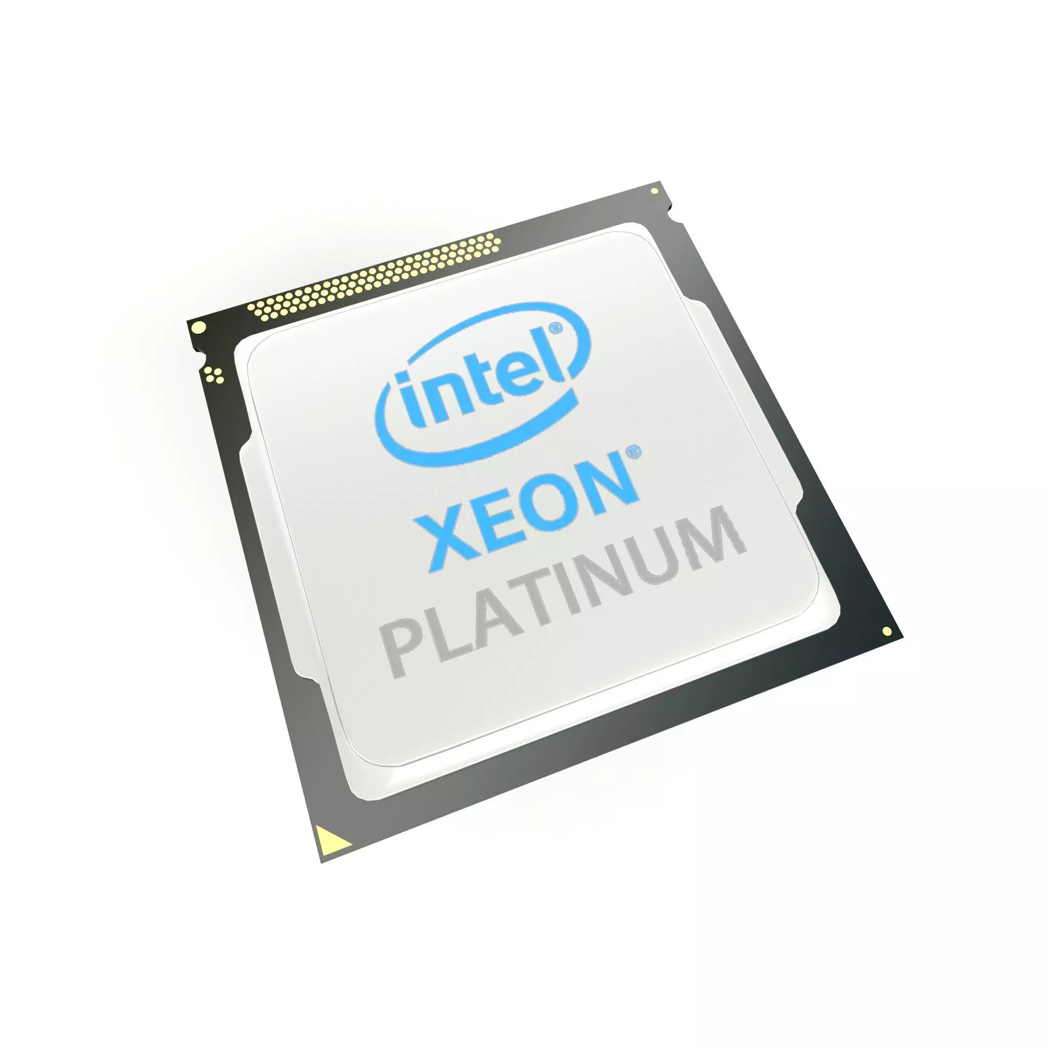 Intel CPU XEON Platinum v1 001 Low-poly 3D model