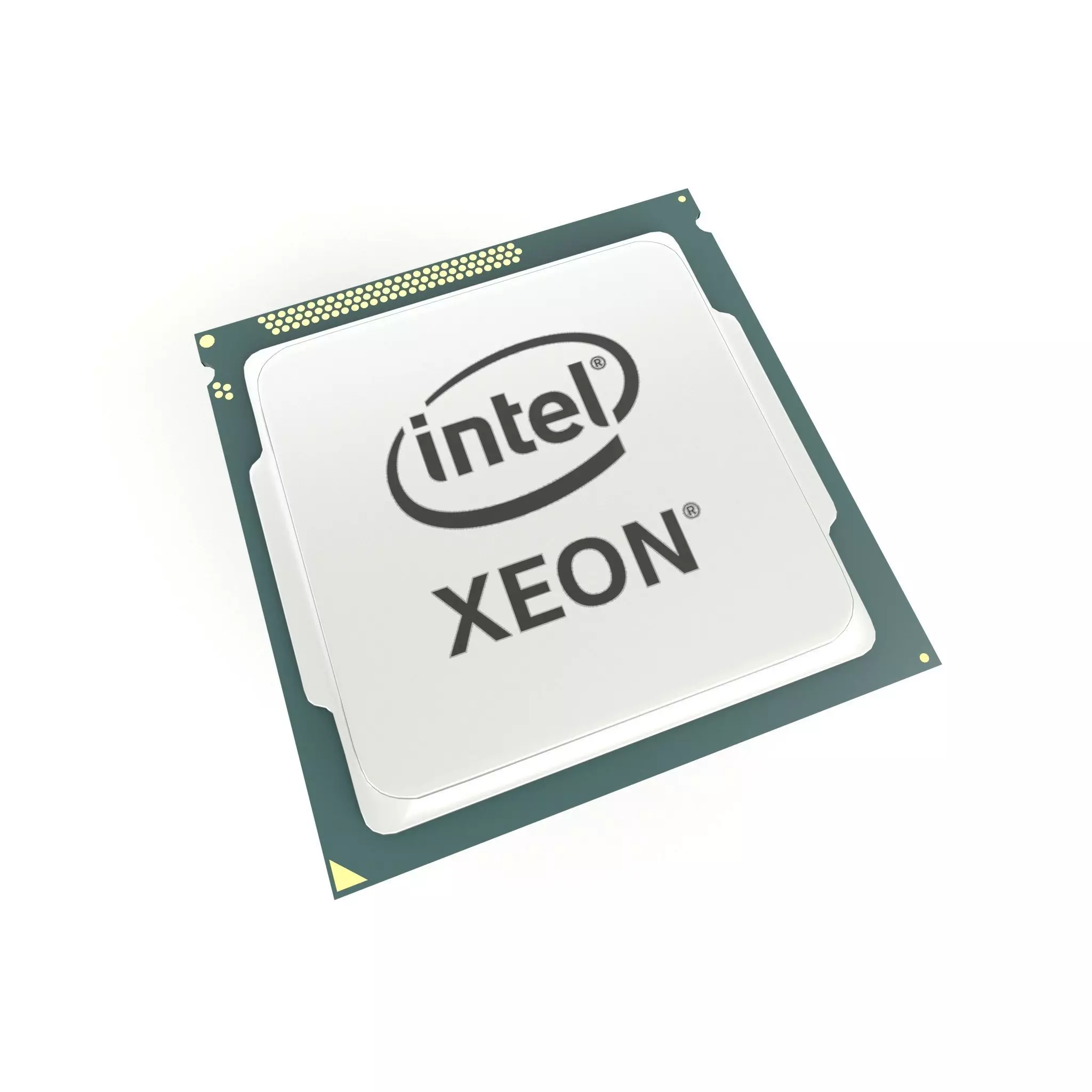 Intel CPU XEON 003 Low-poly 3D model