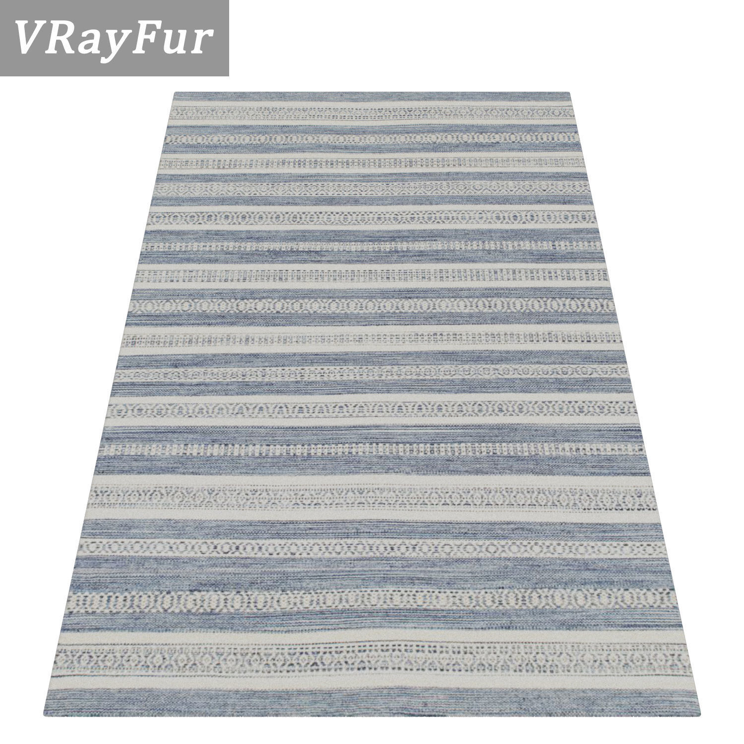 Rug Set 828 3D model_2