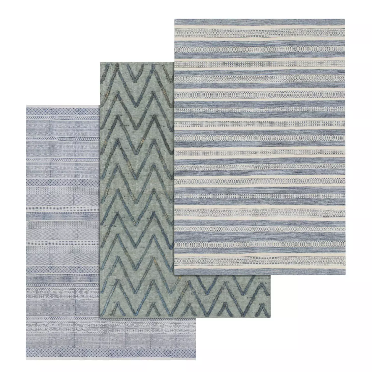 Rug Set 828 3D model_0
