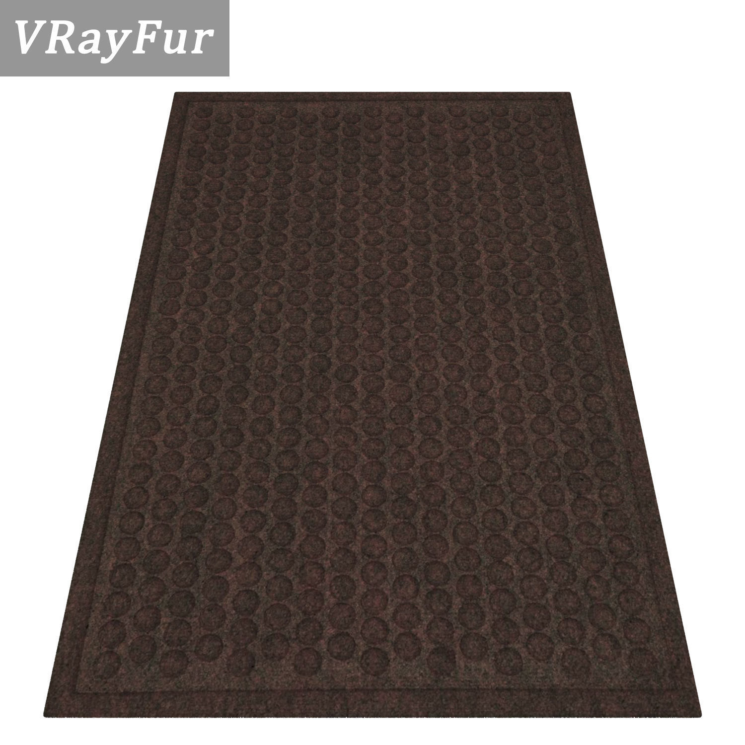 Rug Set 833 3D model_2