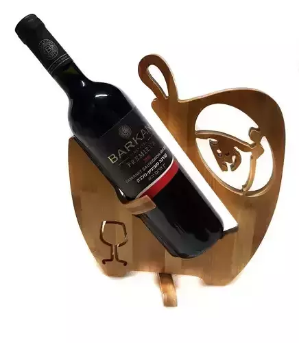Vine bottle holder