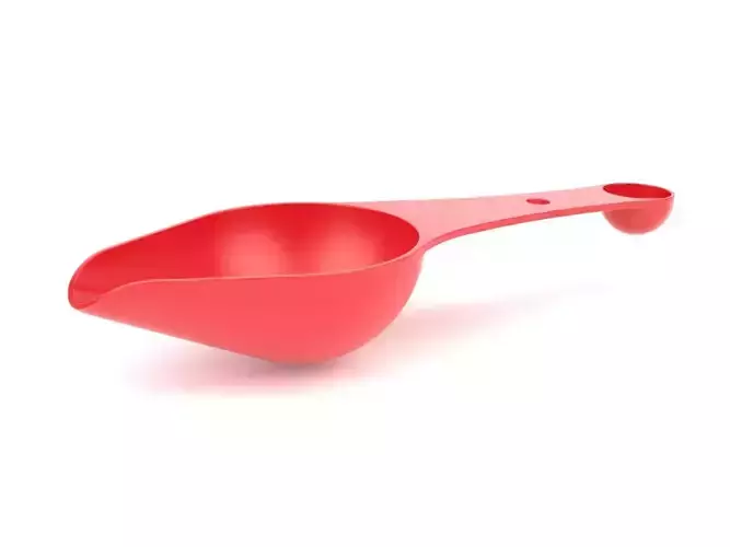 Cuchara measuring spoon 3D model