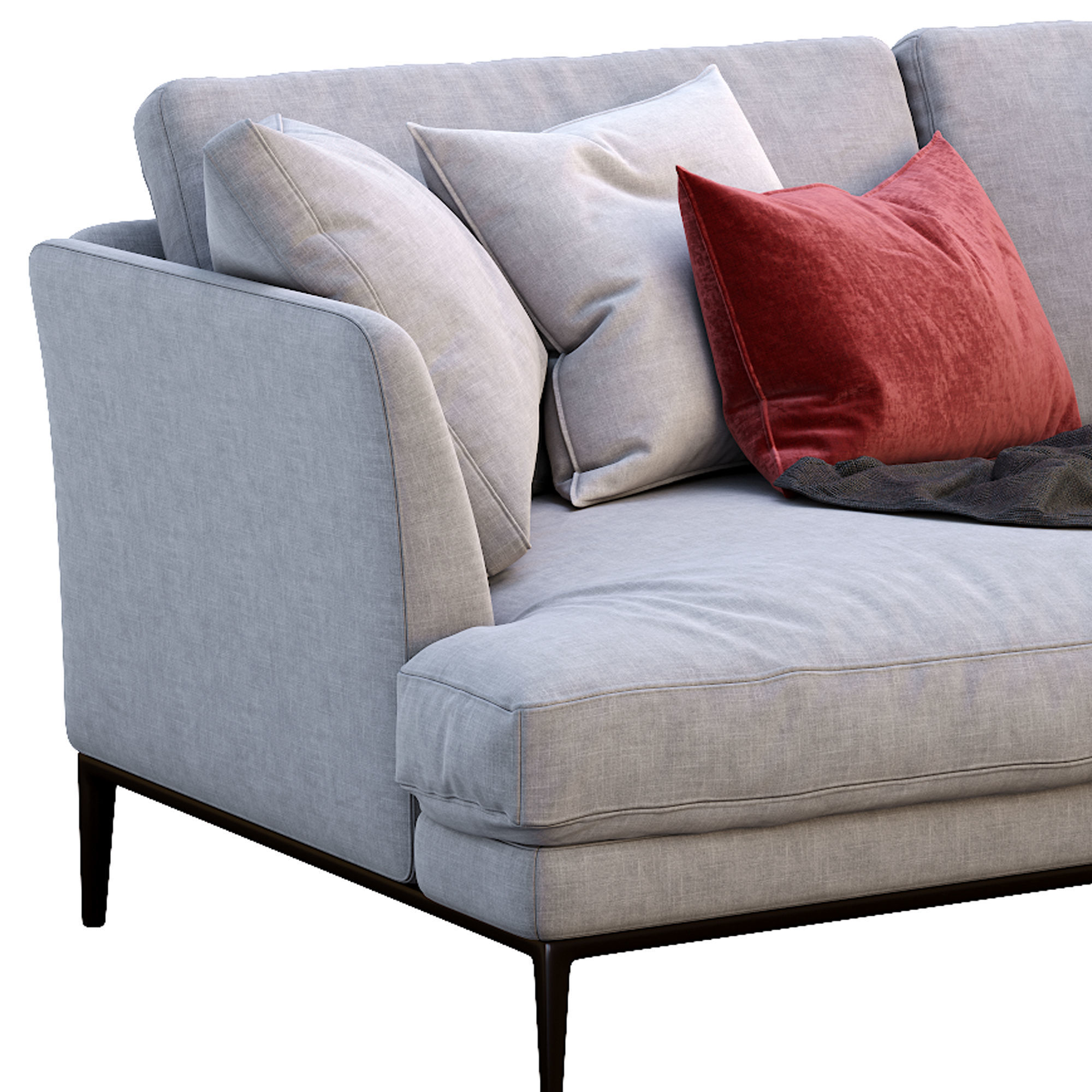 Alivar Sofa Portofino 3D model_4