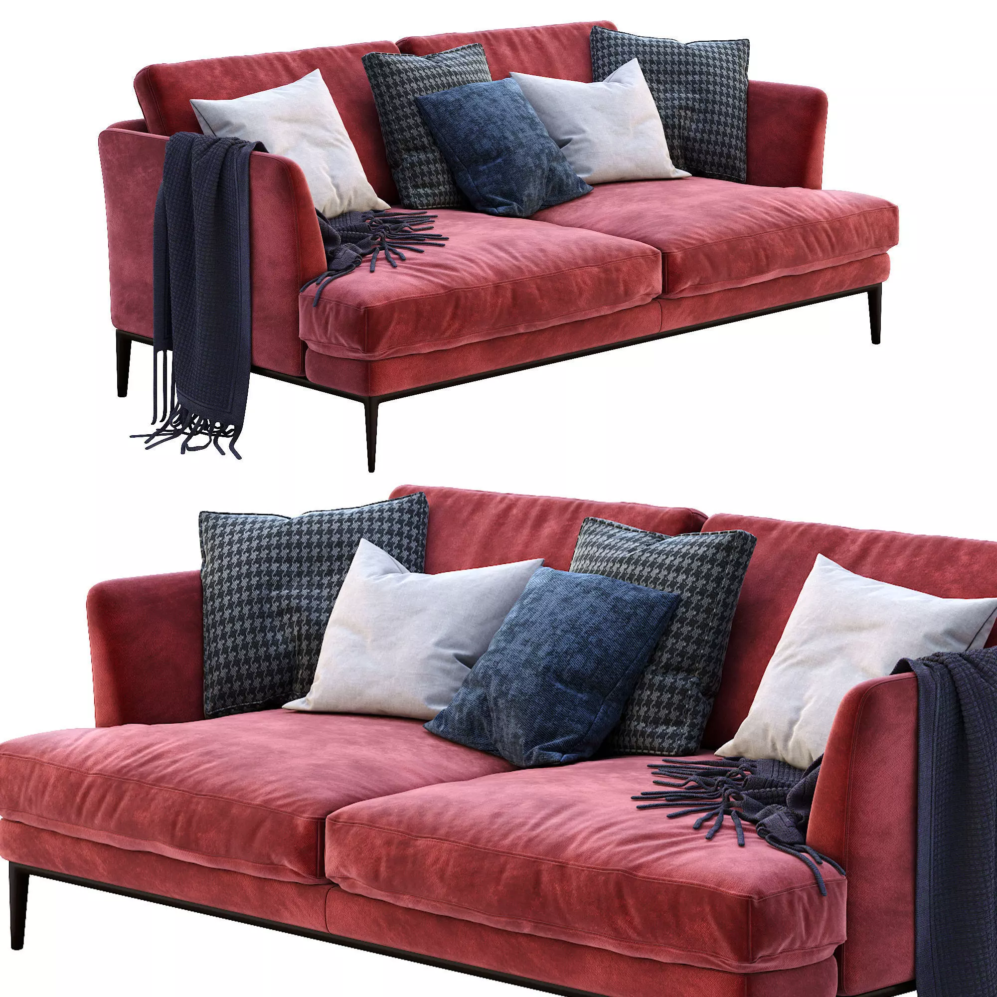Alivar Sofa Portofino 3D model_0