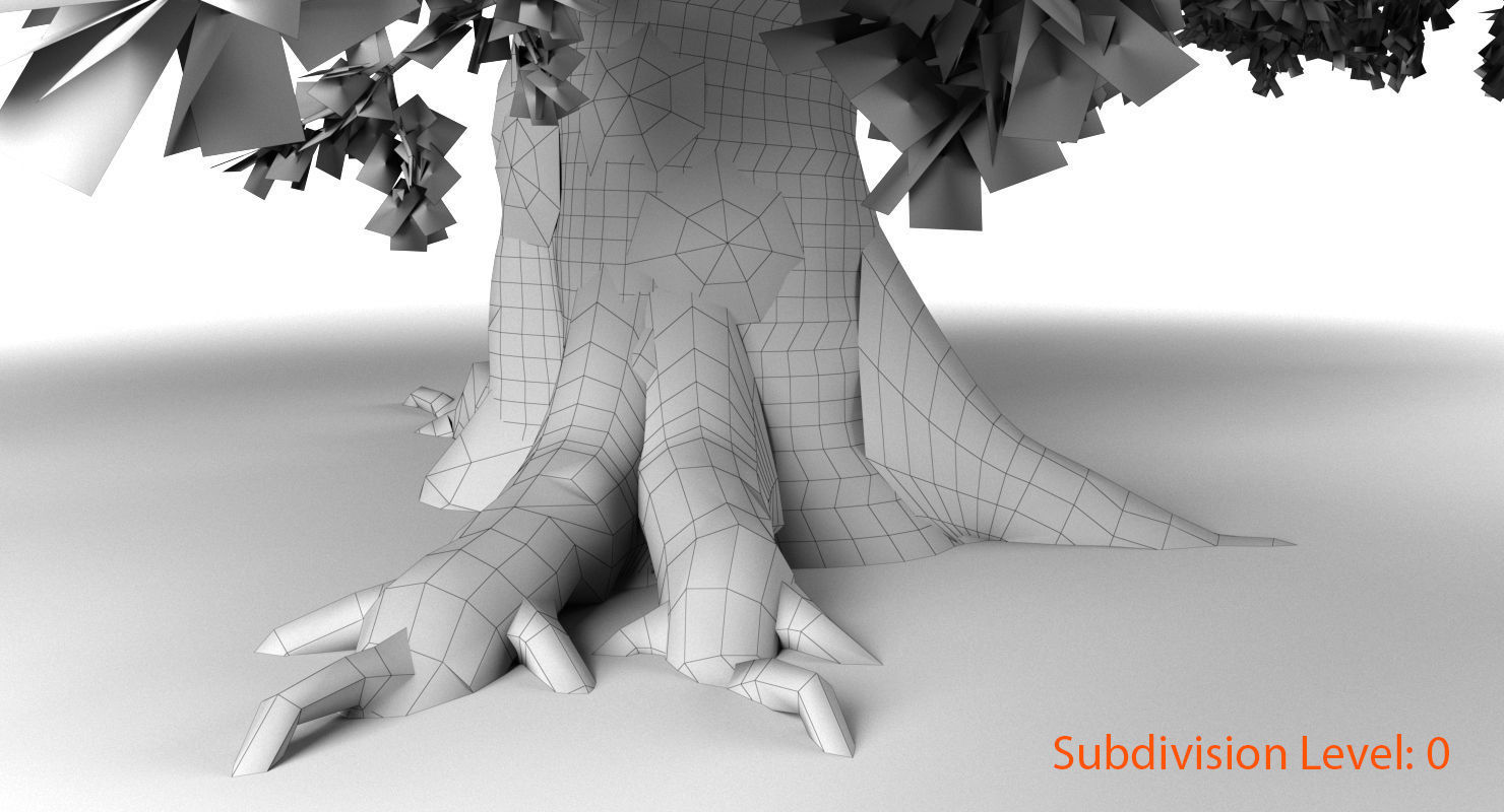 Oak Tree 3D model_11