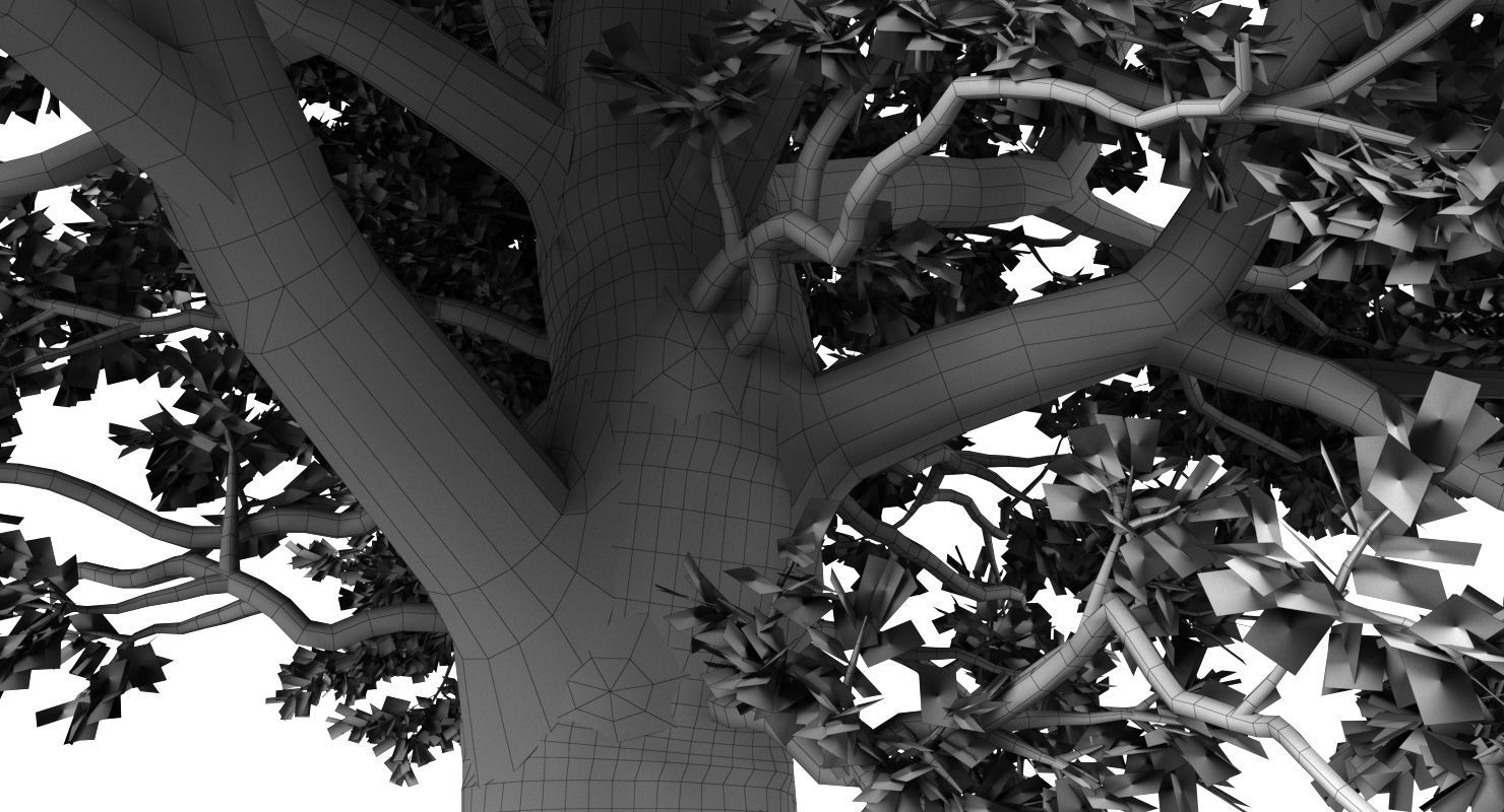 Oak Tree 3D model_10