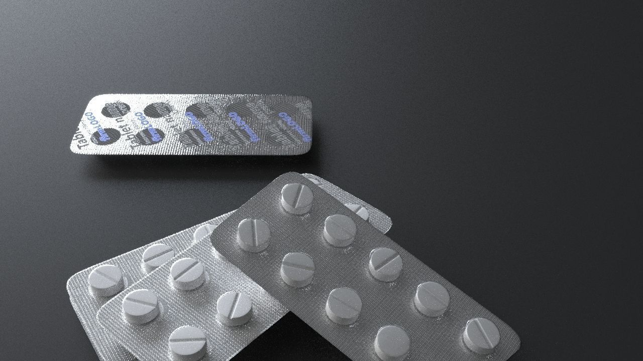 pill high-poly models 3D model_10