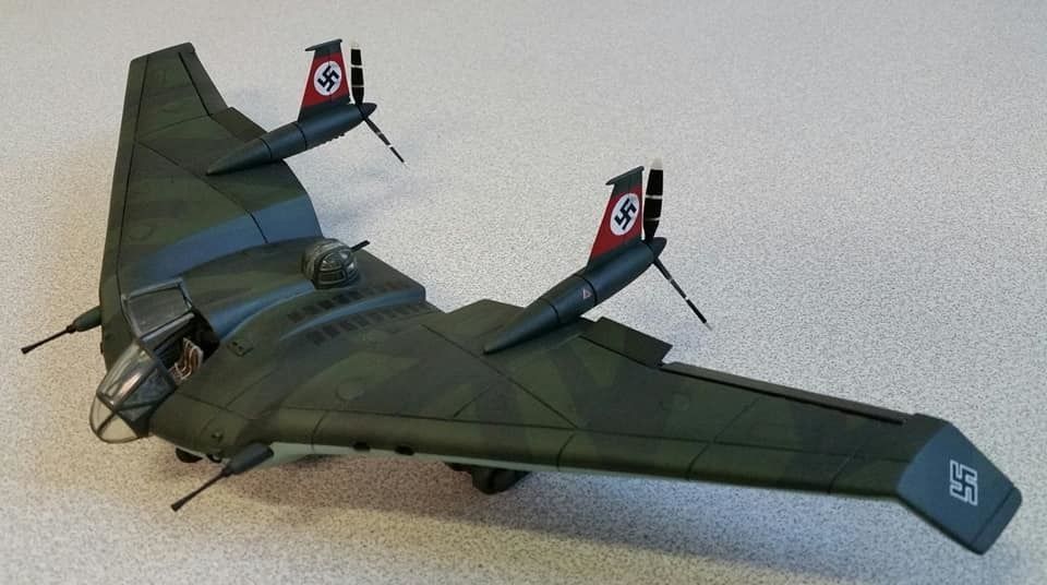 3D Model of Aircraft Flying-Wing for 3d Printing 3D print model_5