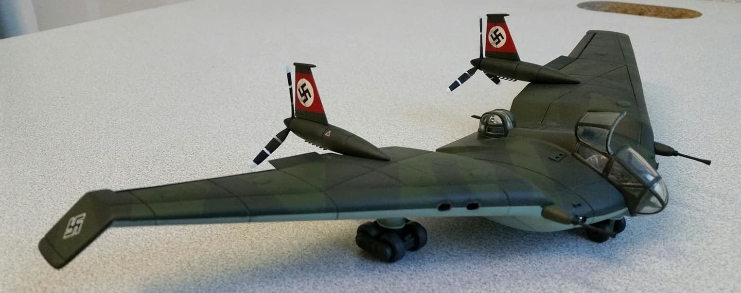 3D Model of Aircraft Flying-Wing for 3d Printing 3D print model_2