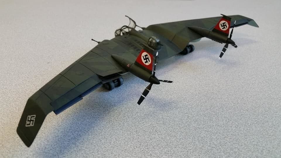 3D Model of Aircraft Flying-Wing for 3d Printing 3D print model_3