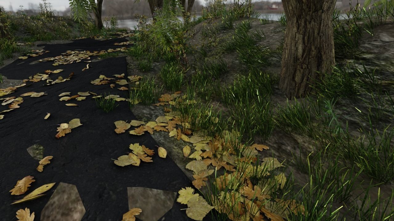 Road Scene 3D model_3