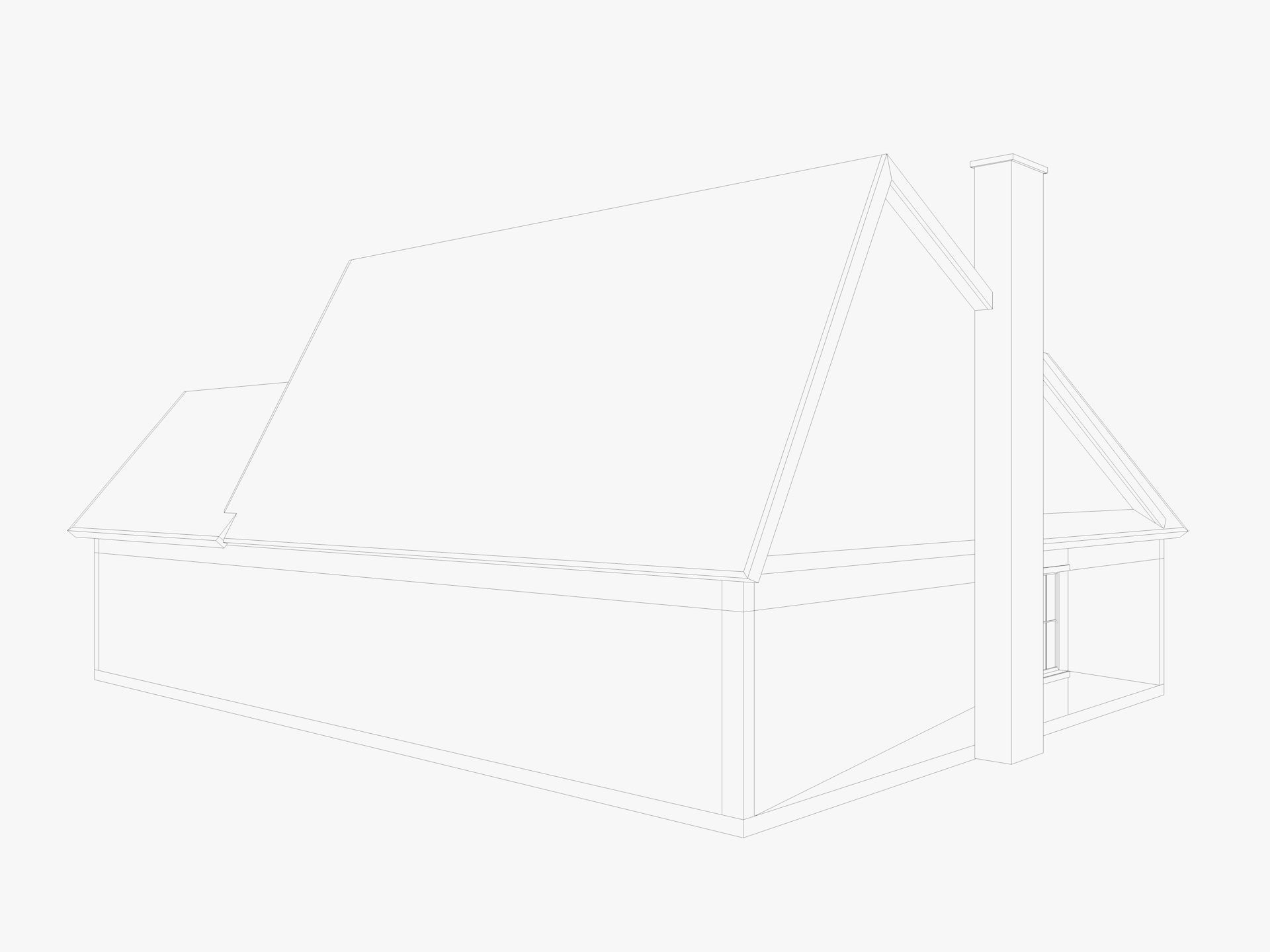 House Of  Set 16 Low Poly 3D Model Houses 3D model_66