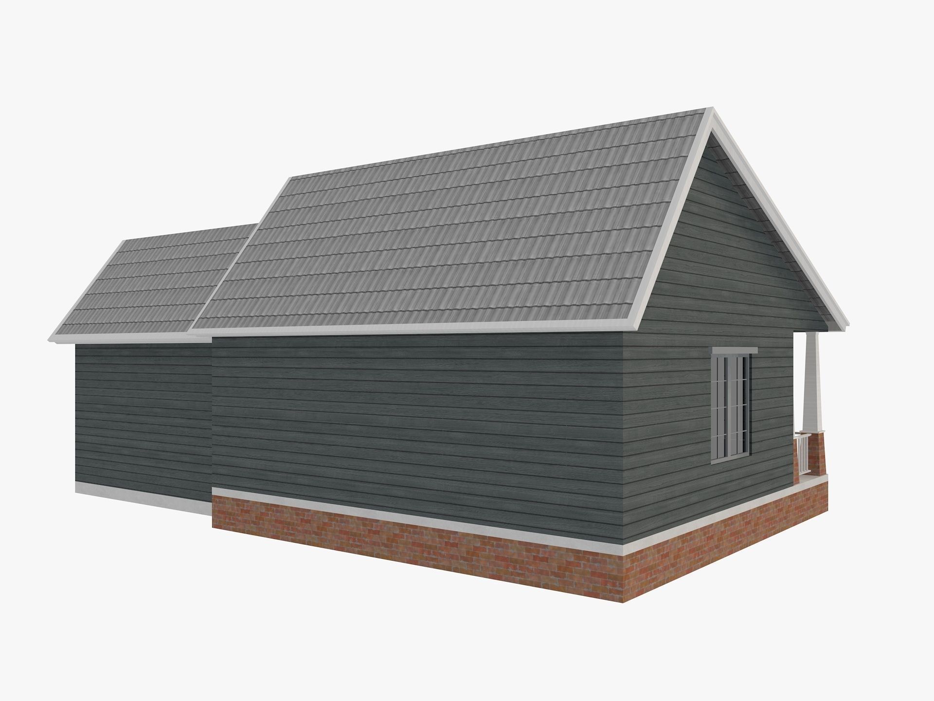 House Of  Set 16 Low Poly 3D Model Houses 3D model_39