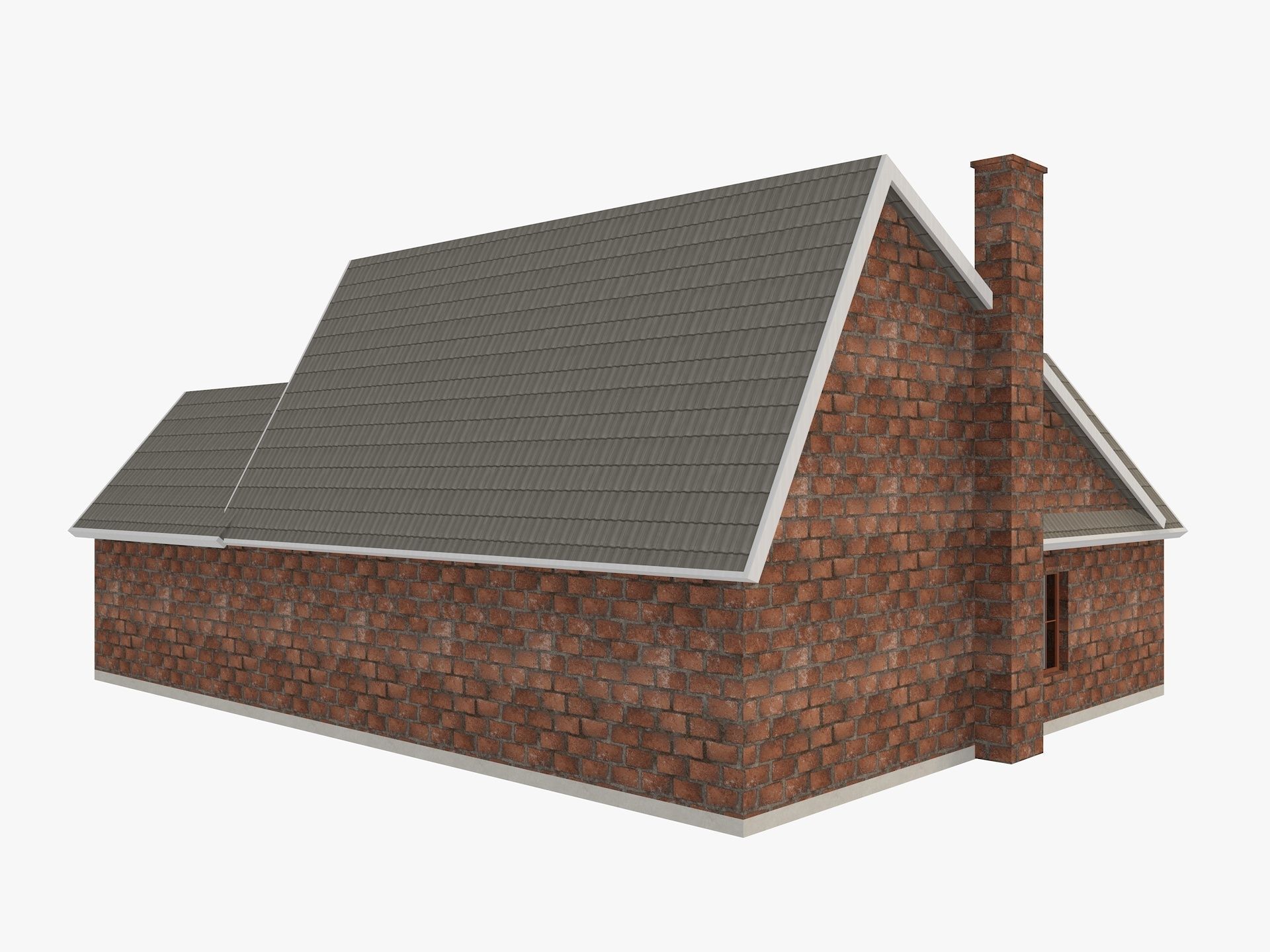 House Of  Set 16 Low Poly 3D Model Houses 3D model_65