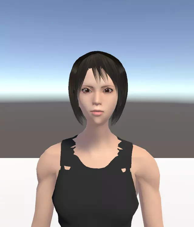 Unity Humanoid Model Female 015 Free 3D model_0