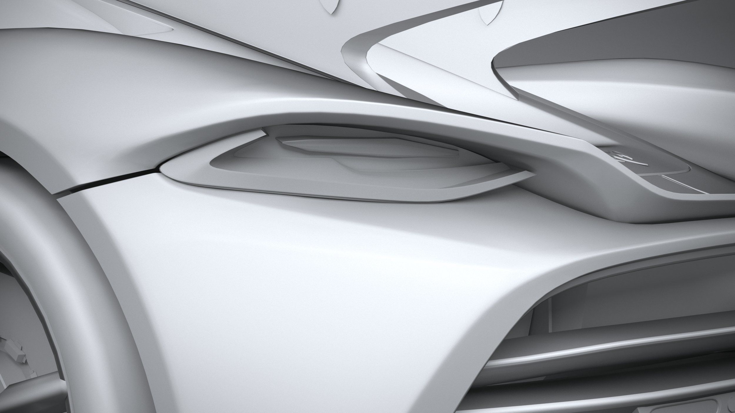 Koenigsegg Jesko 2020 LowPoly Low-poly 3D model_24