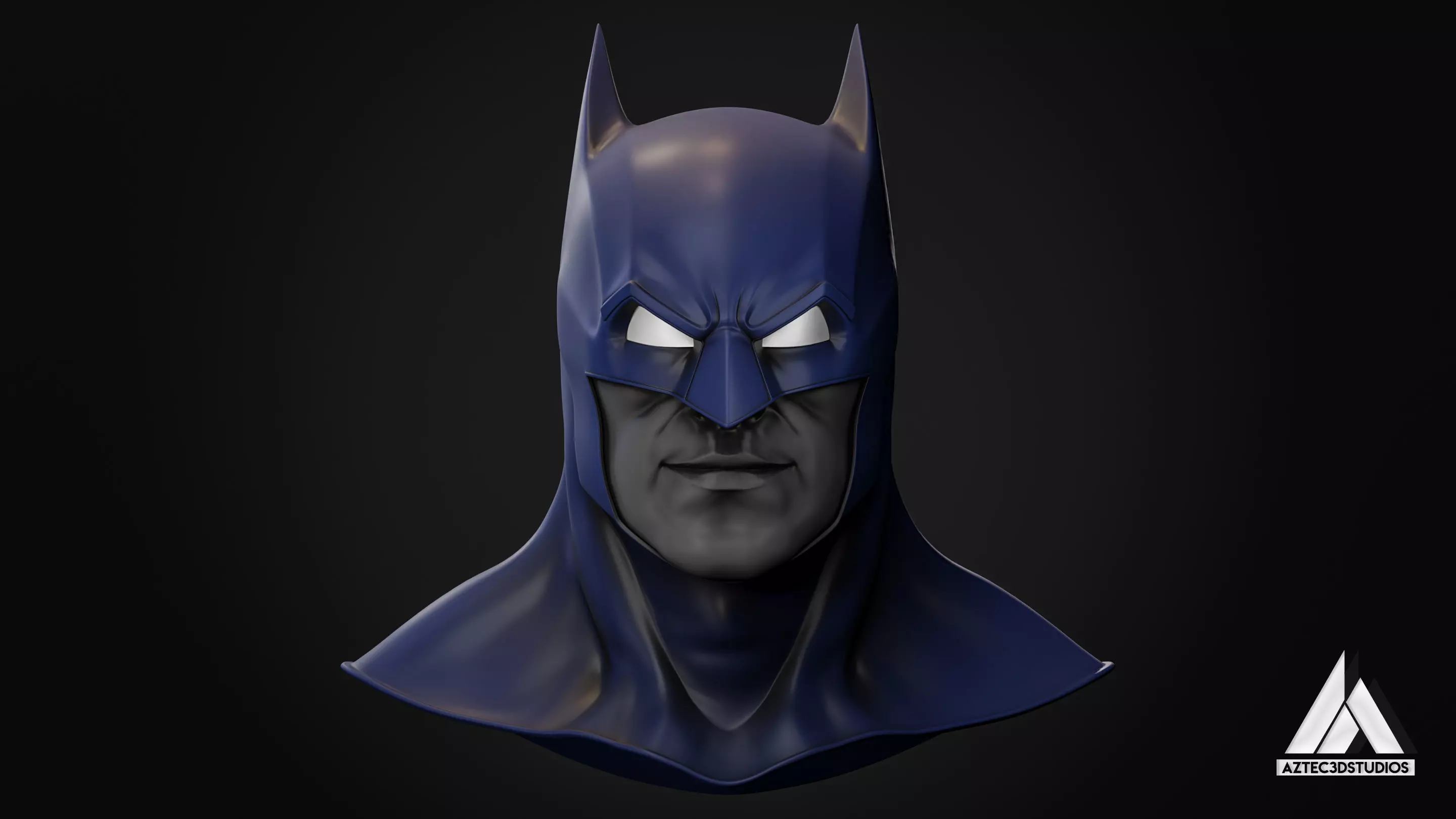 Batman Brave and the Bold Cowl 3D Printing File STL 3D print model_0