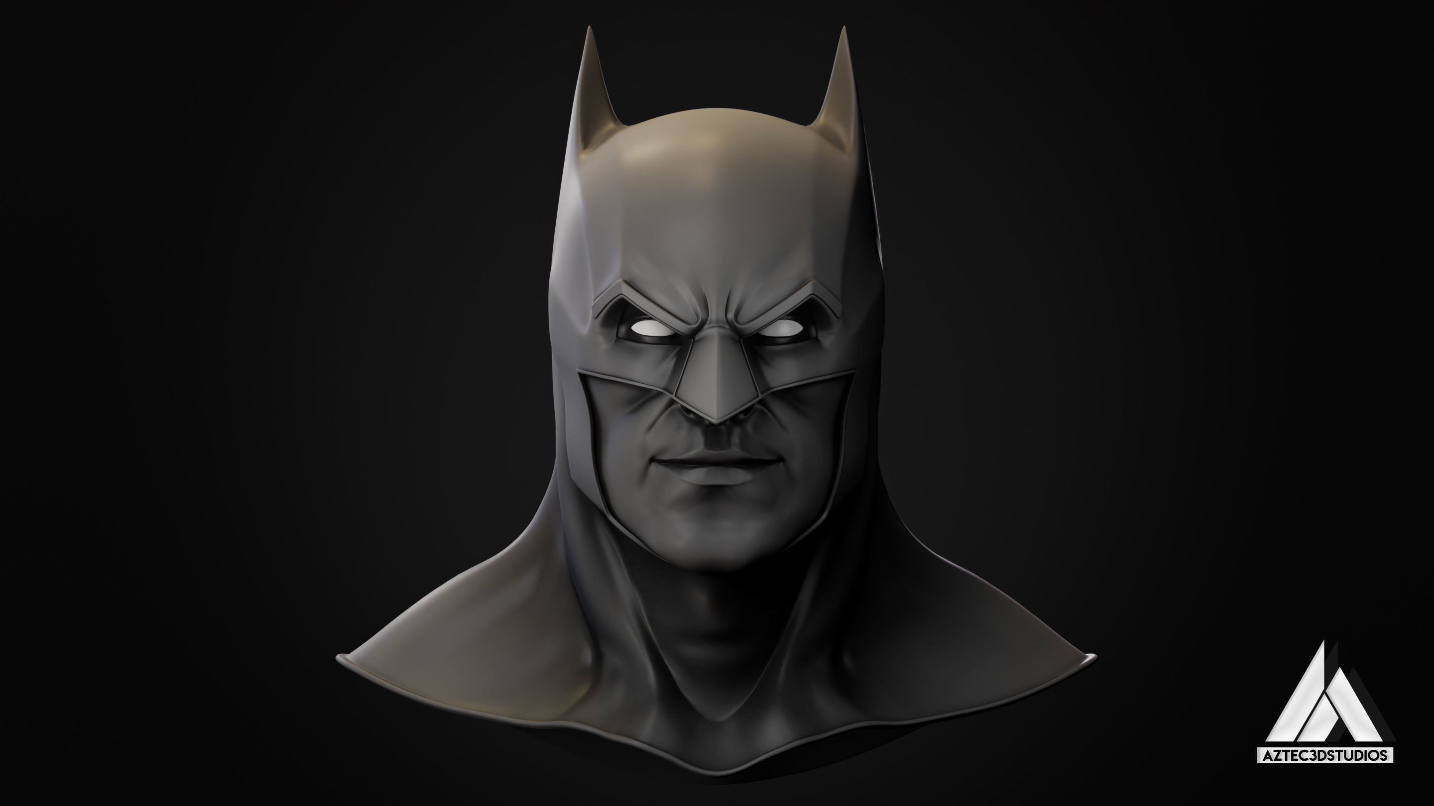 Batman Brave and the Bold Cowl 3D Printing File STL 3D print model_2