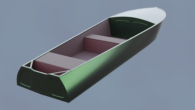 Boat Kazanka 3D model