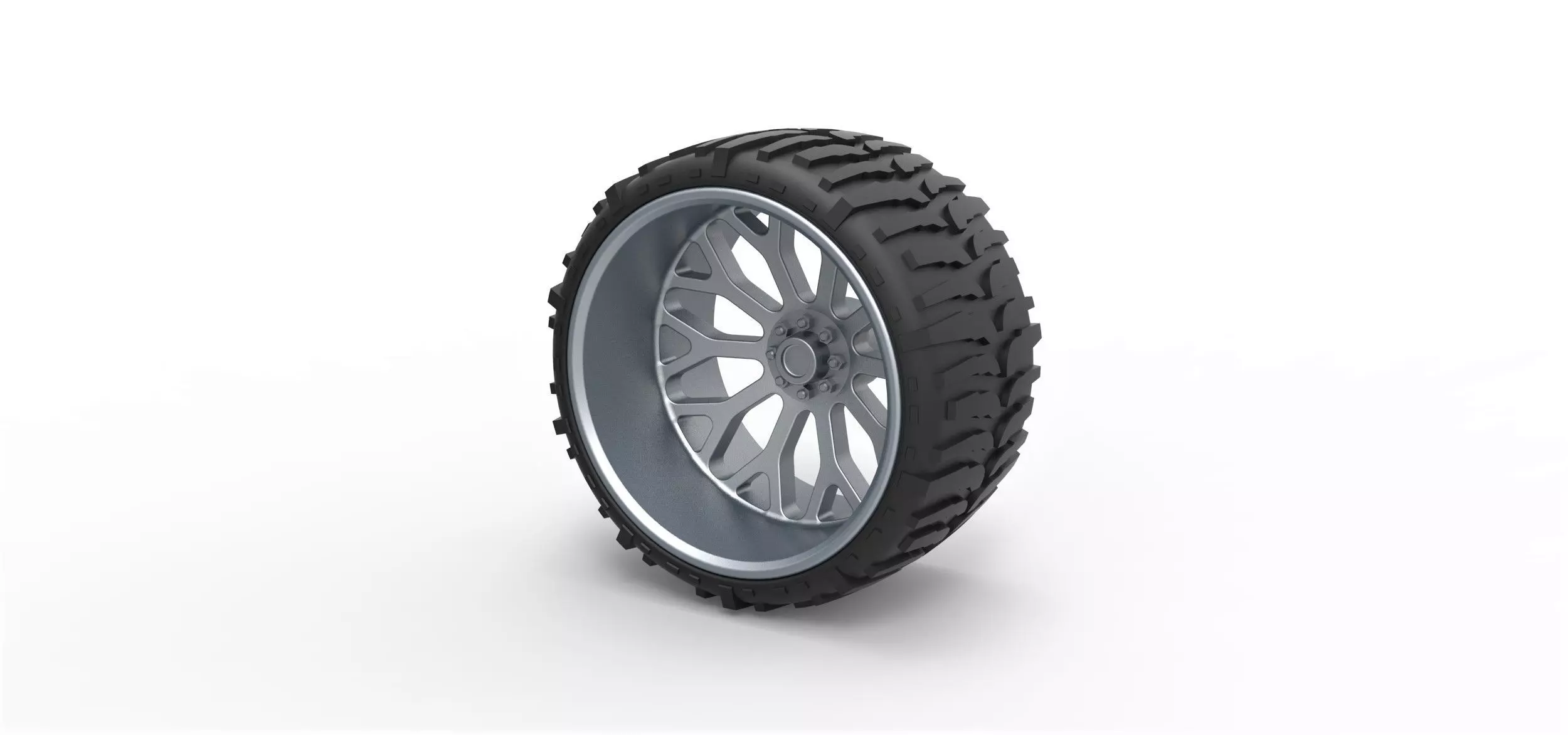 Offroad wheel for lifted trucks 2 3D print model_0