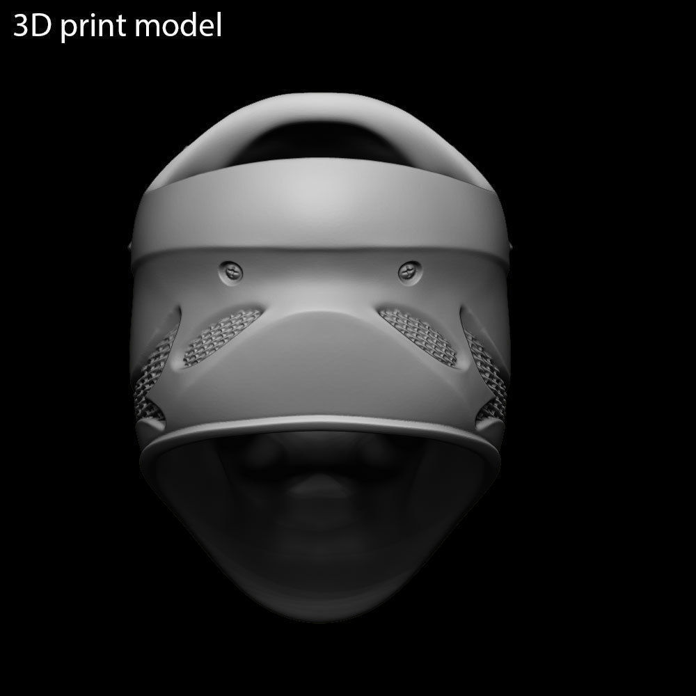 Animal ring jewelry Biker monkey vol2  3D print model_16