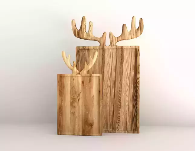 Deer chopping board