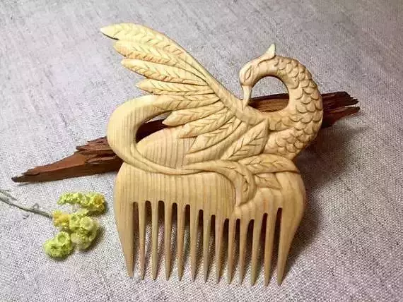 Comb peacock and two others