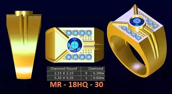 1 model diamond menring korea 30