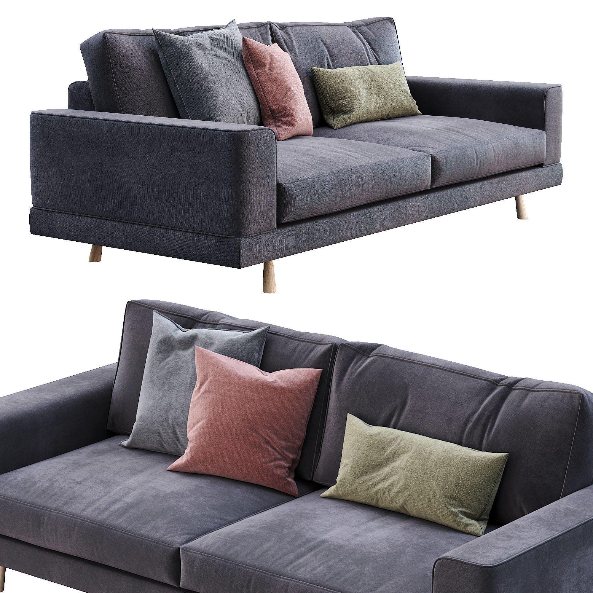 Felis Sofa ASPEN 3D model_1