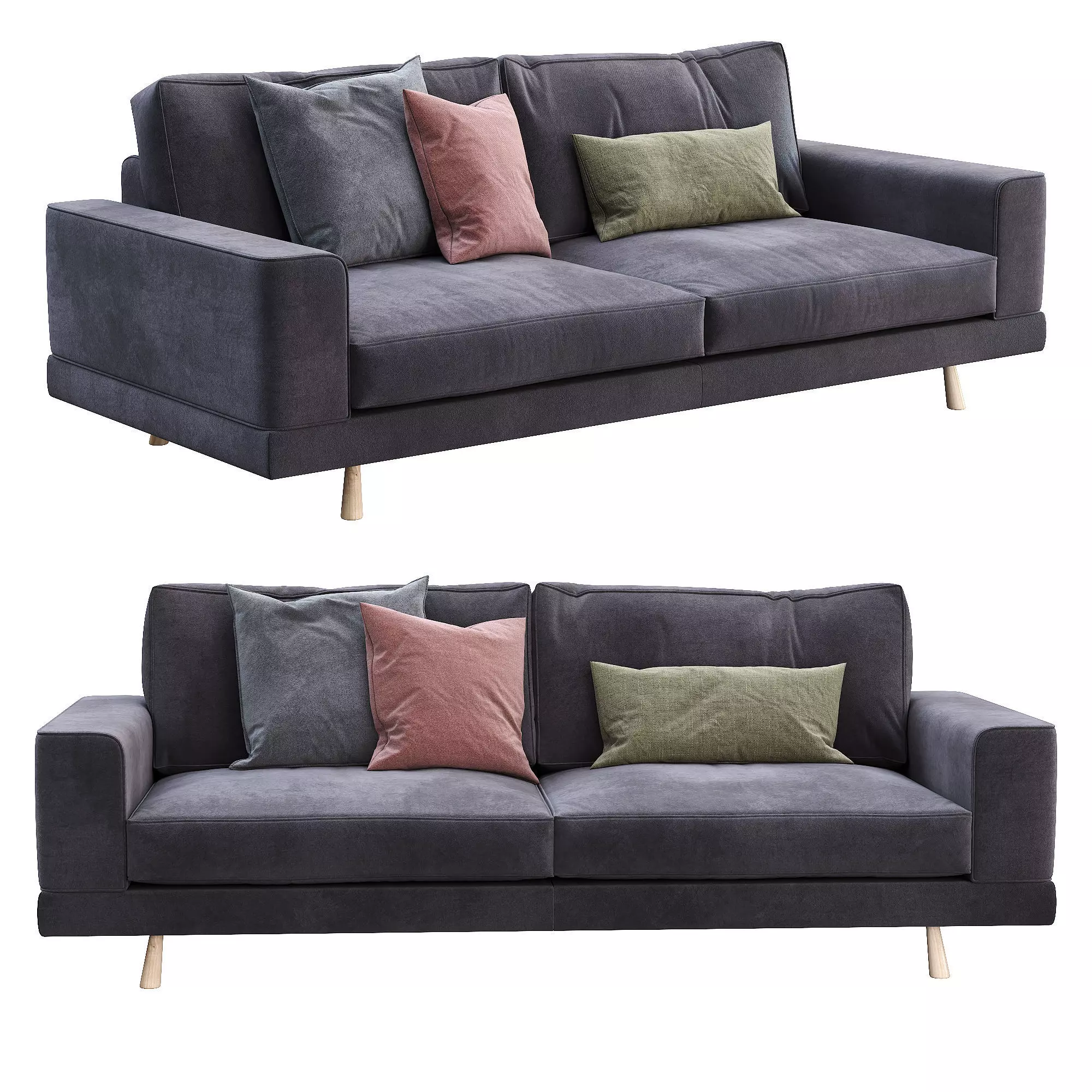 Felis Sofa ASPEN 3D model_0