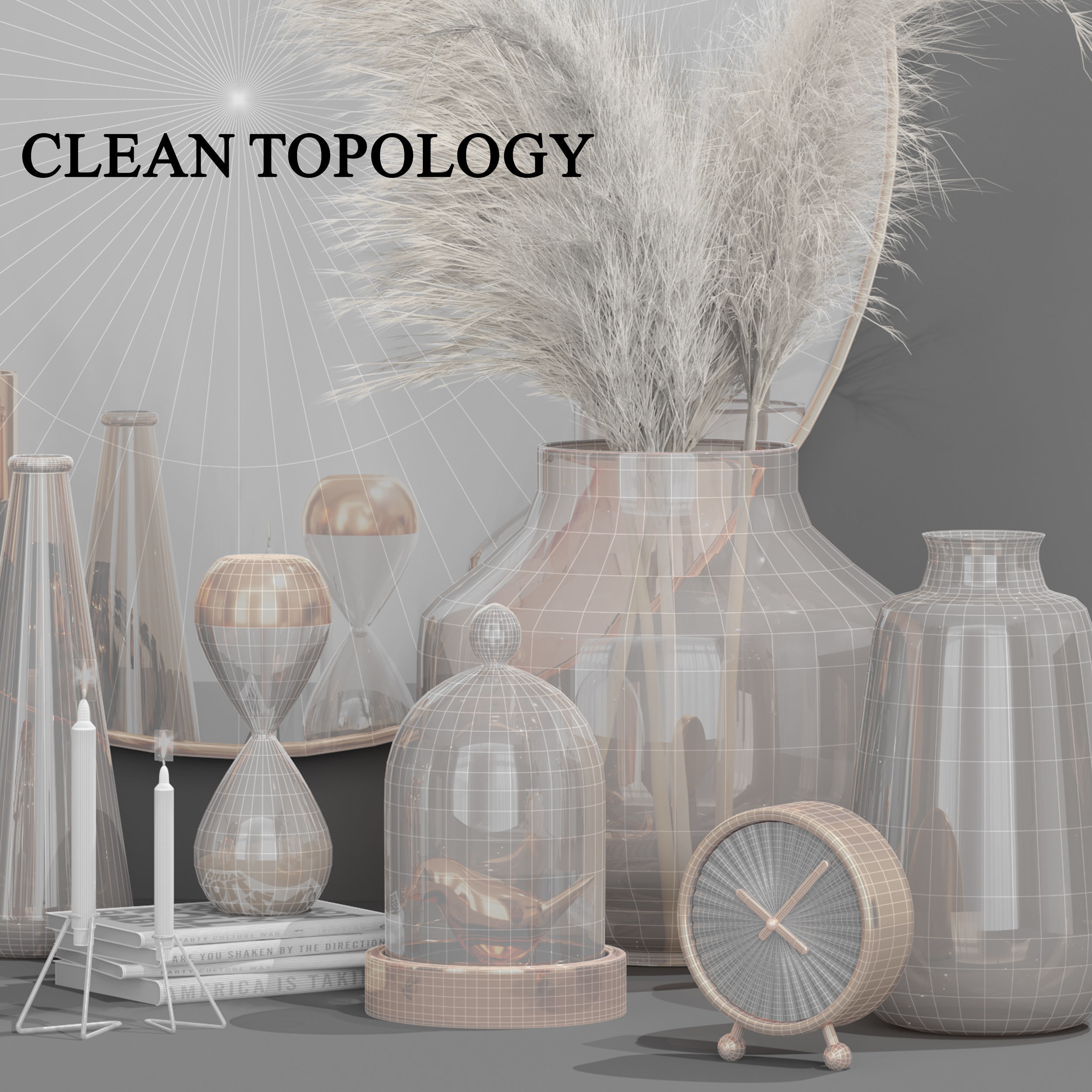 decorative-set-with-mirror 3D model_5