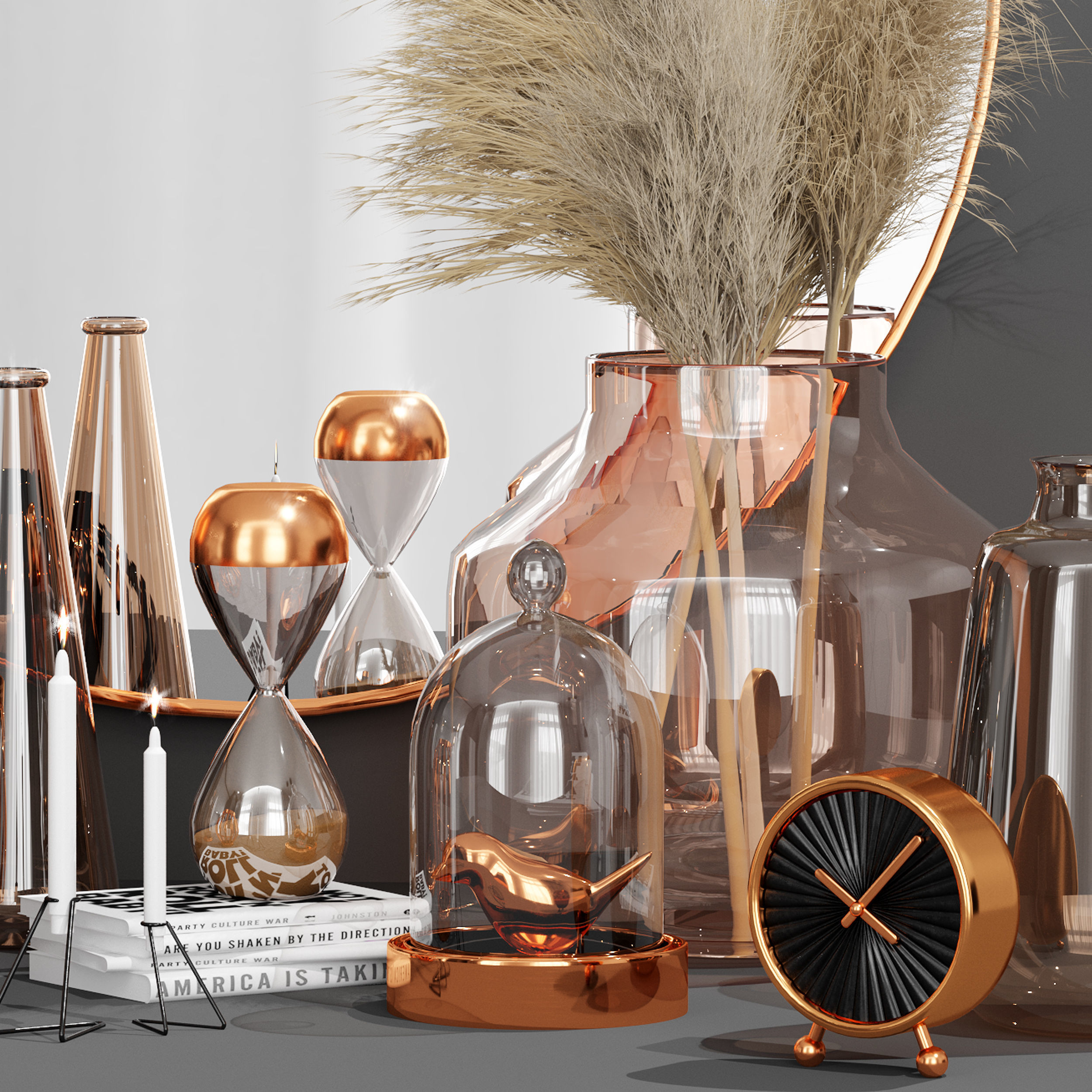 decorative-set-with-mirror 3D model_1