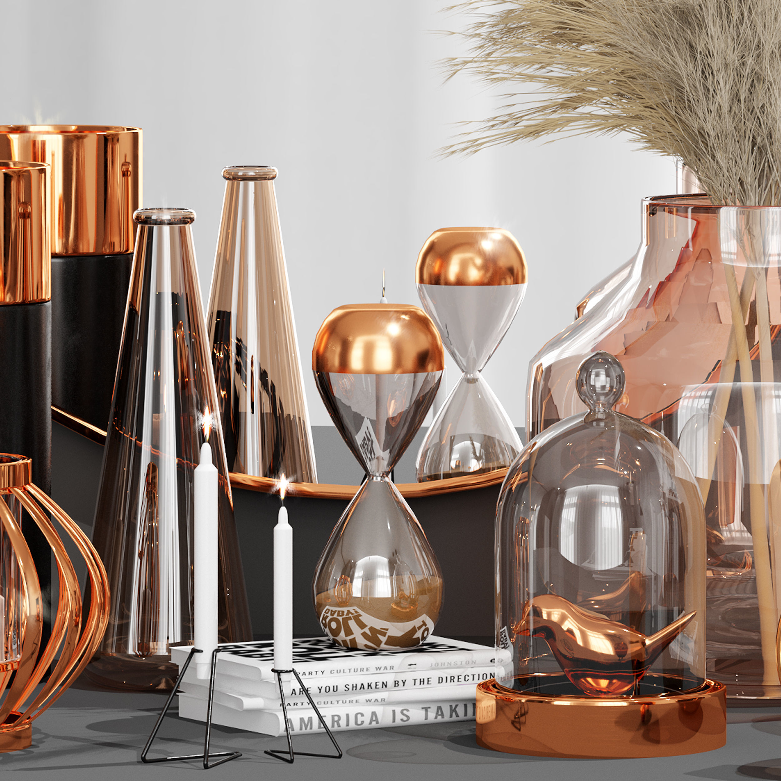 decorative-set-with-mirror 3D model_3