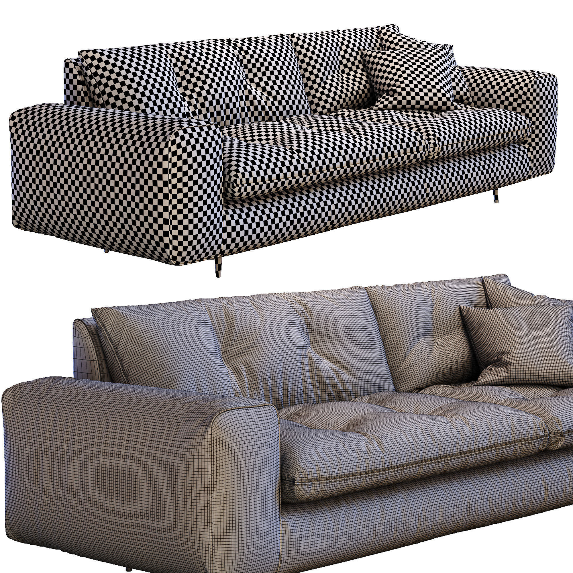 Bonaldo Sofa Avarit 3D model_3