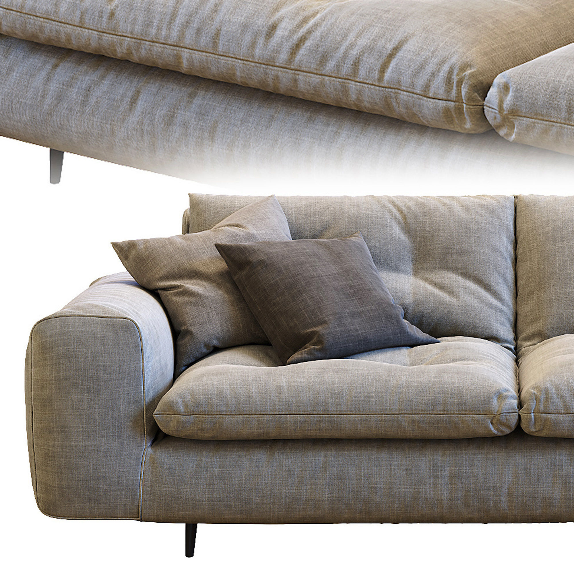 Bonaldo Sofa Avarit 3D model_4