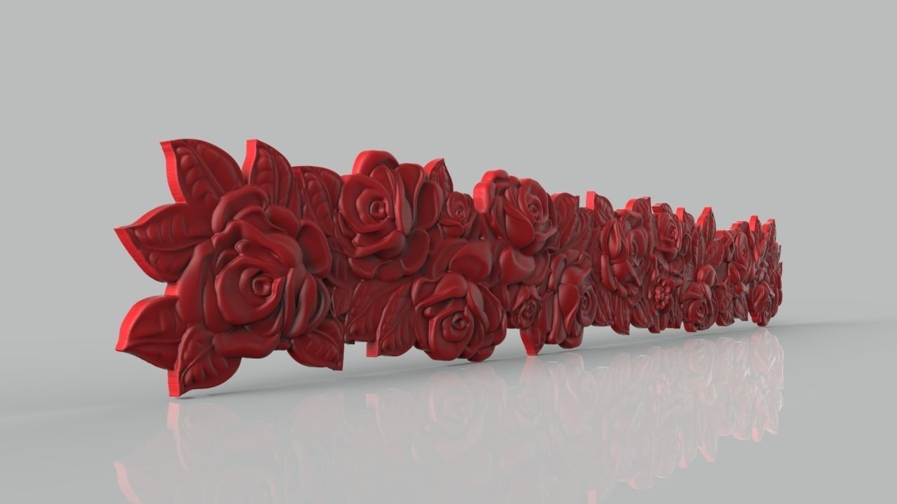 Rose set for cnc and 3d printer 3D print model_7
