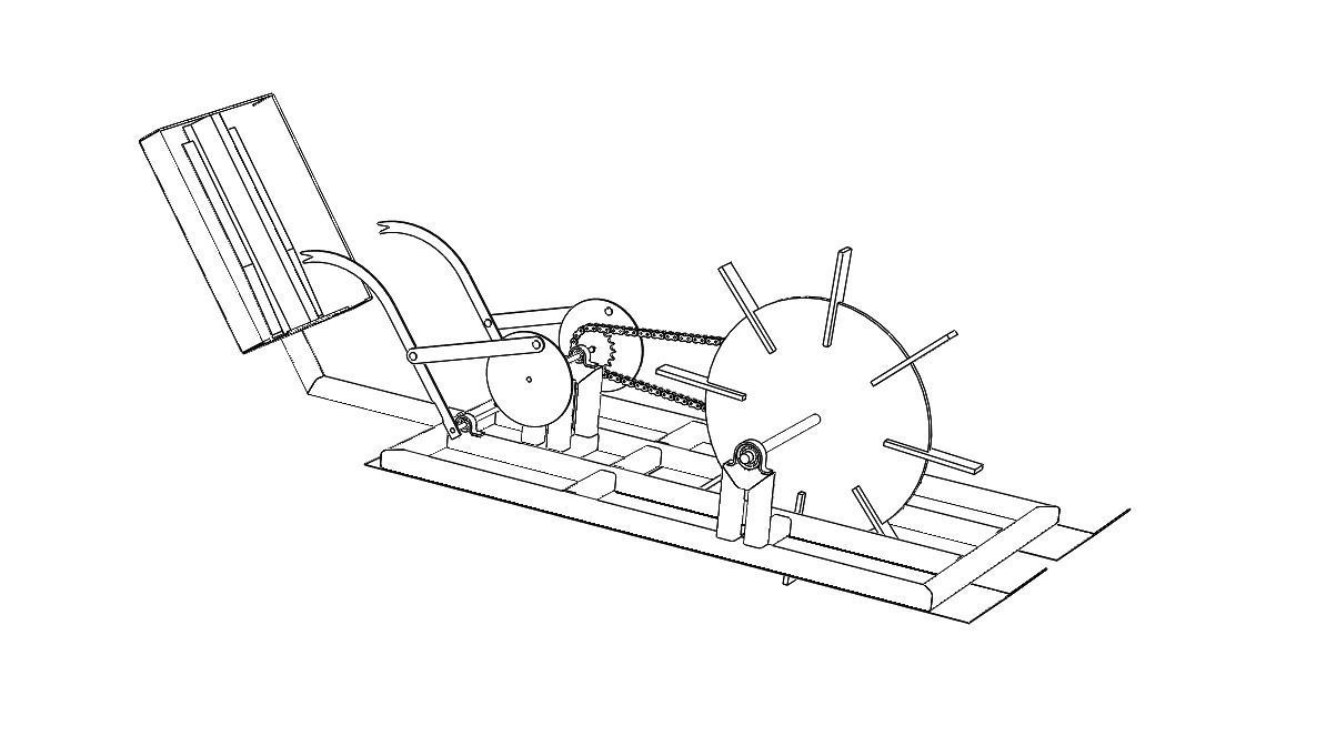 Rice Transplanter Machine 3D print model_3