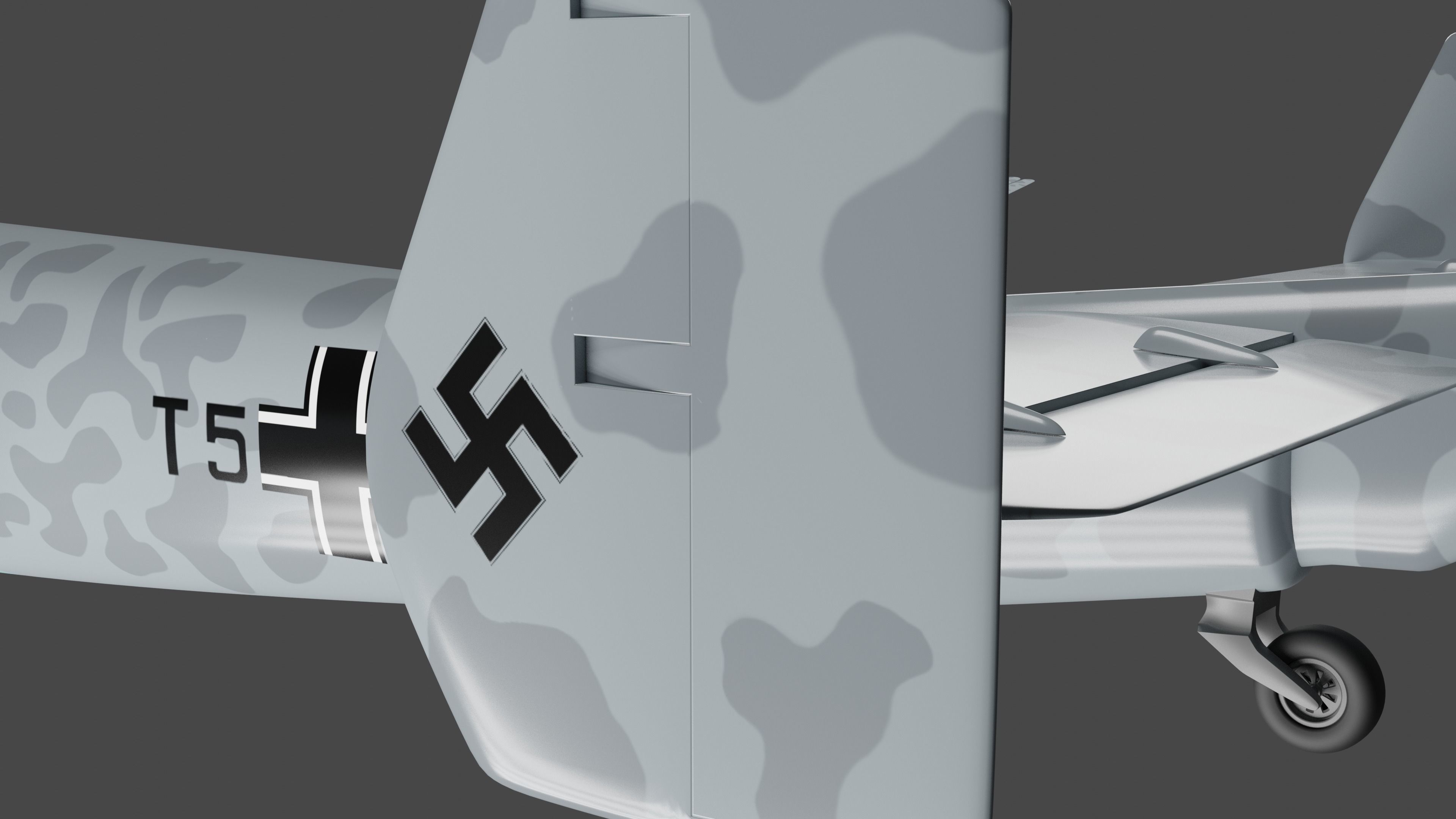 JUNKERS Ju86 R-1 GERMANYS U2 HIGHFLYING SPY PLANE - 3D model_27