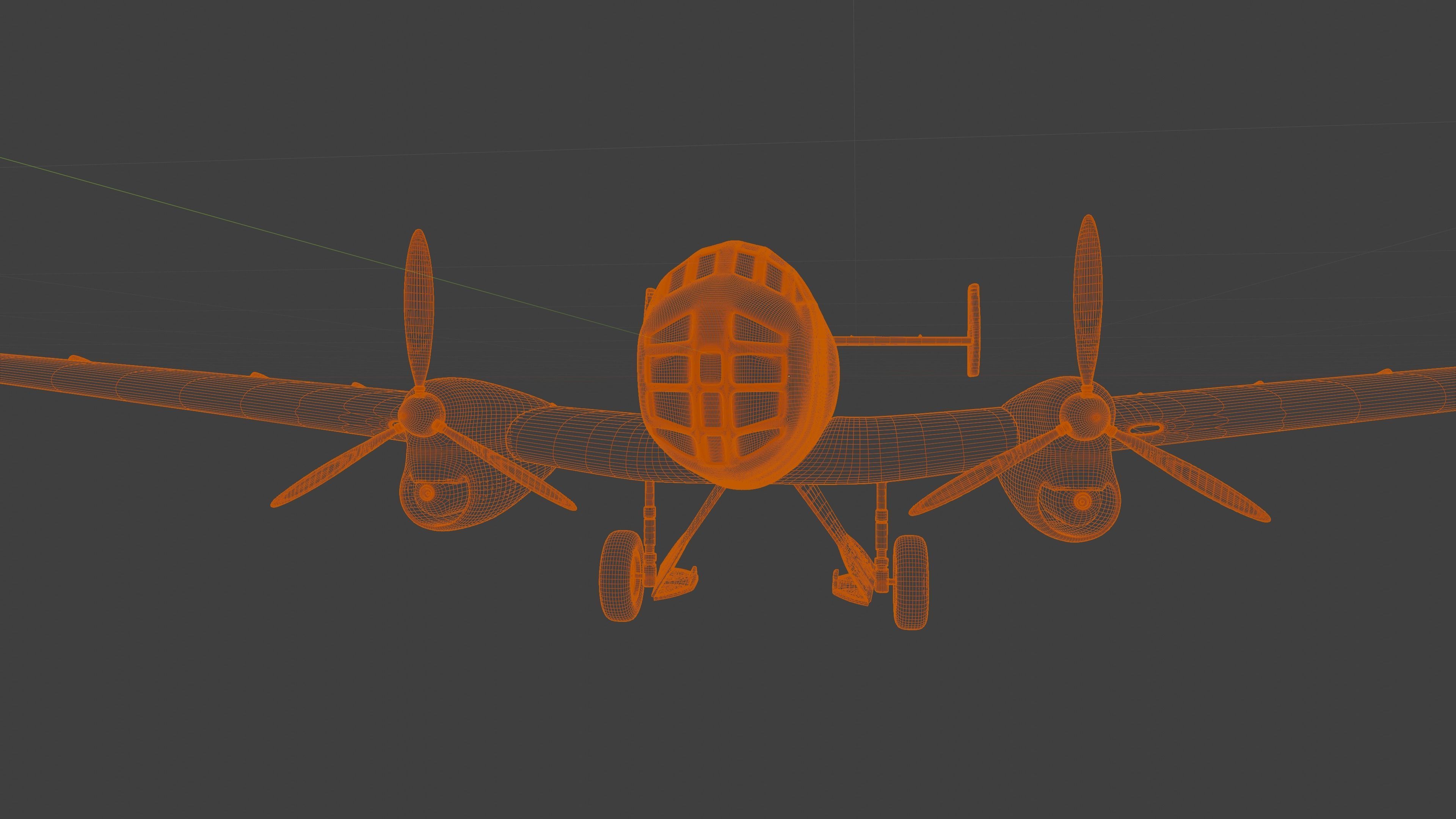 JUNKERS Ju86 R-1 GERMANYS U2 HIGHFLYING SPY PLANE - 3D model_14