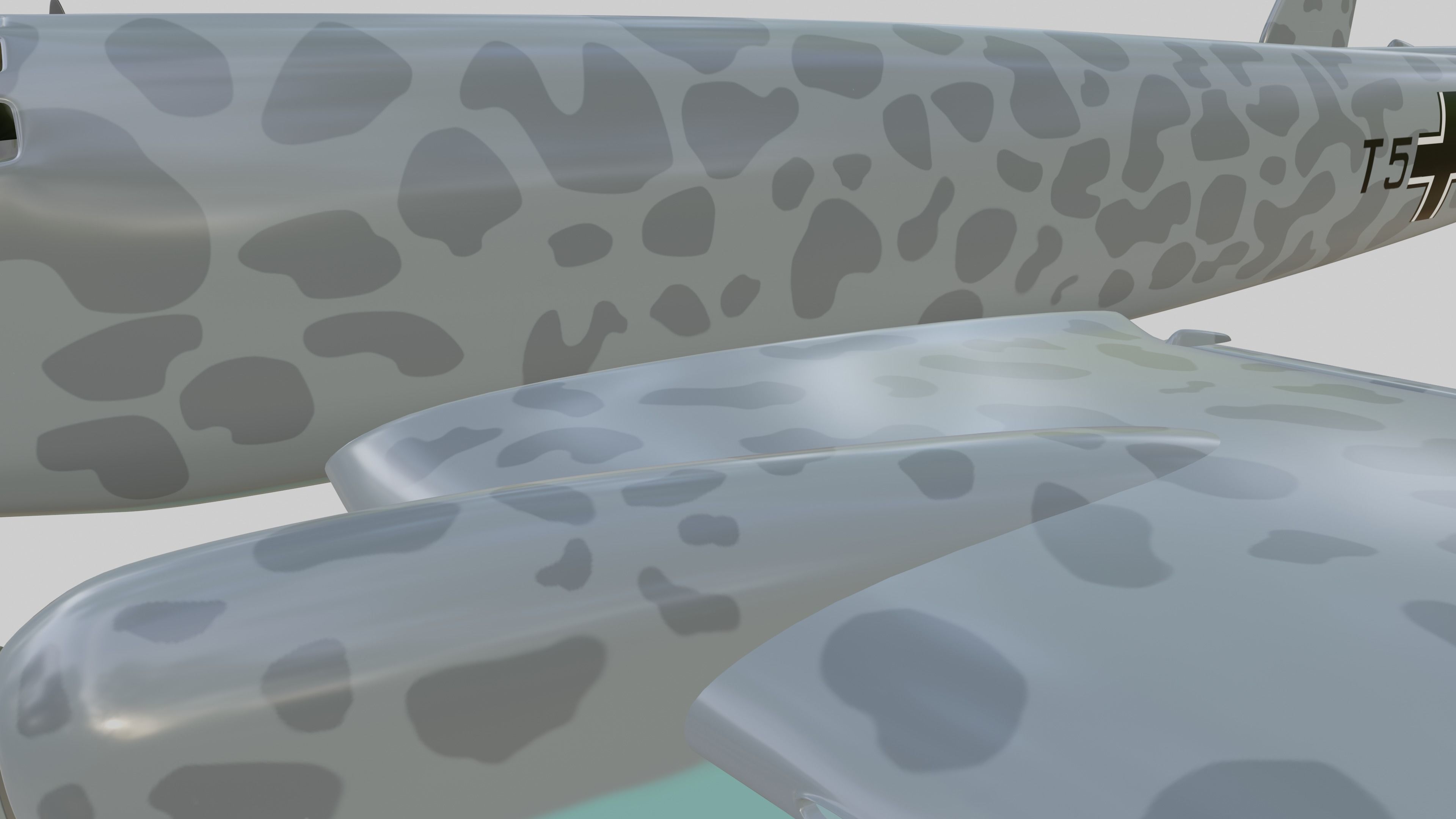 JUNKERS Ju86 R-1 GERMANYS U2 HIGHFLYING SPY PLANE - 3D model_39