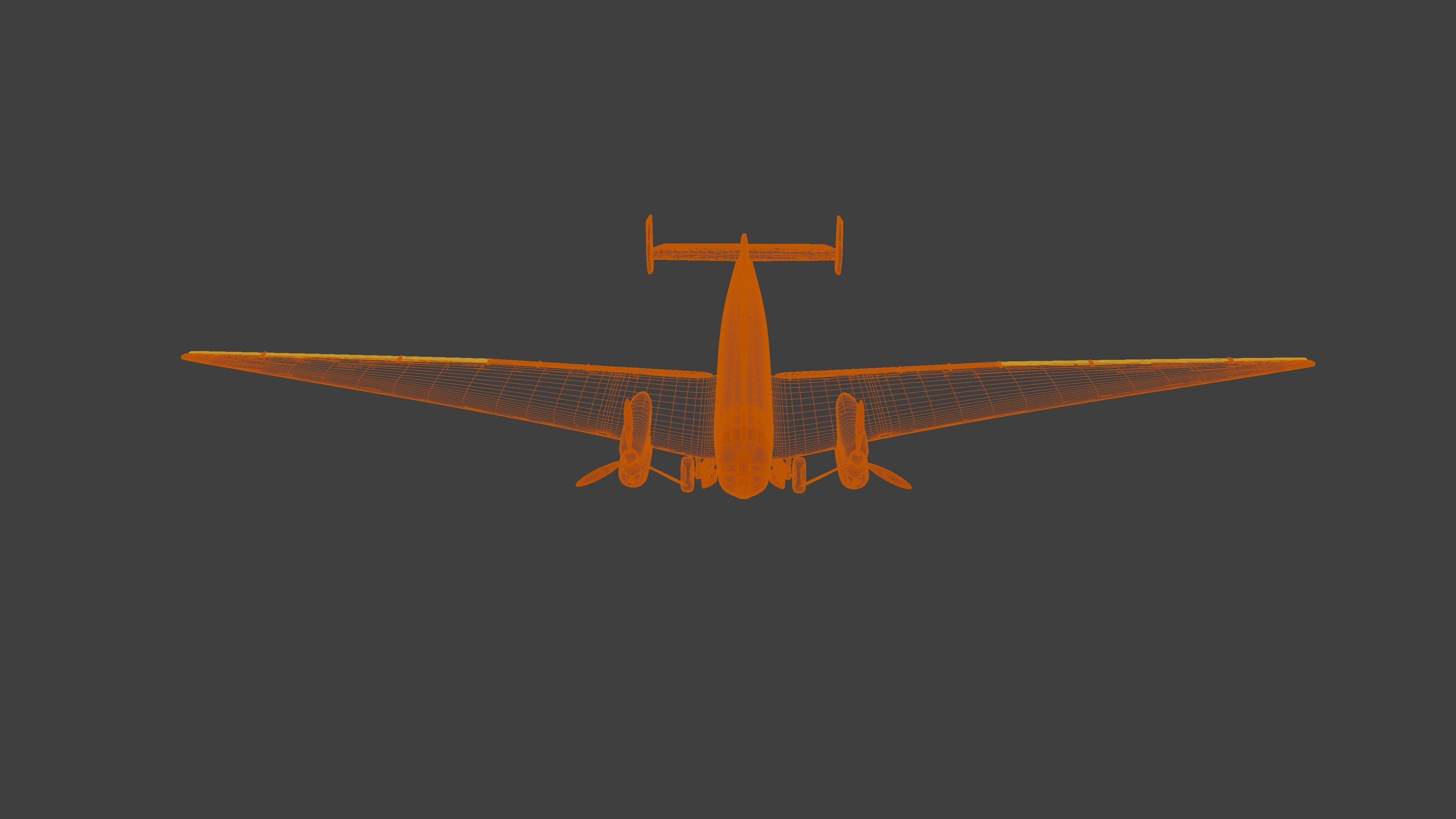 JUNKERS Ju86 R-1 GERMANYS U2 HIGHFLYING SPY PLANE - 3D model_15