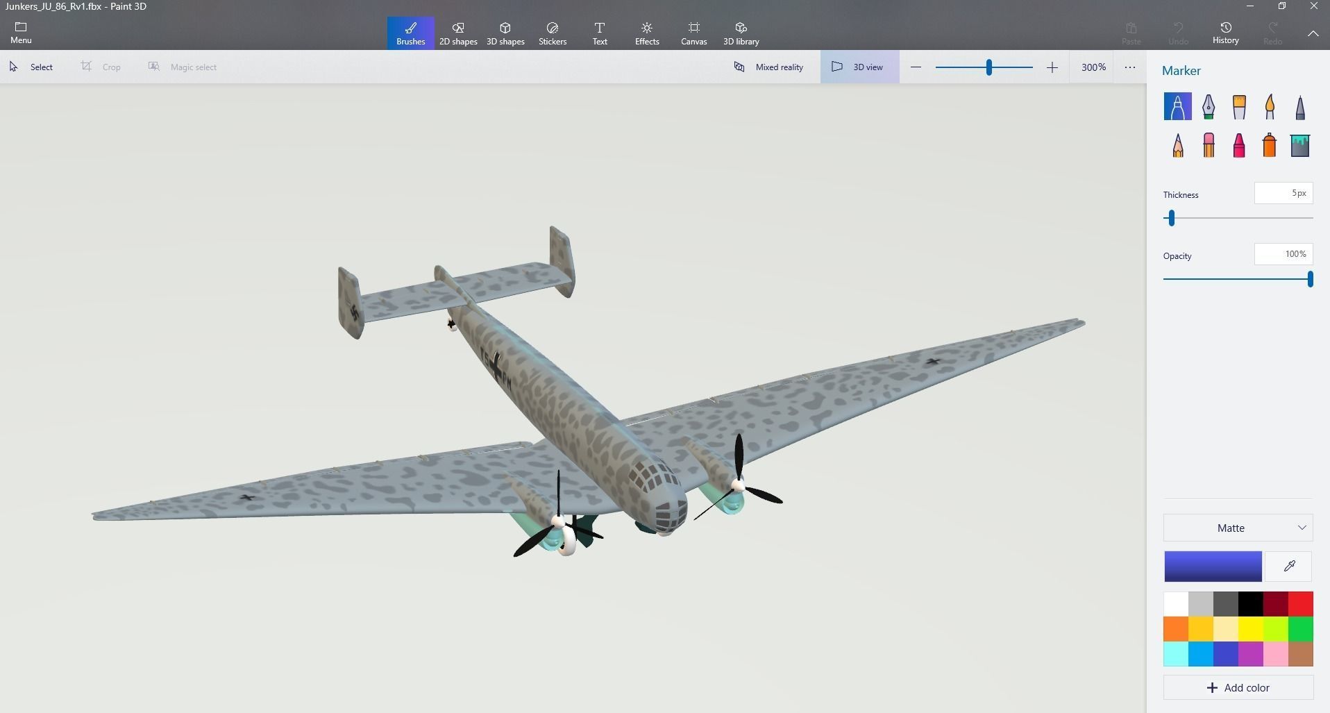 JUNKERS Ju86 R-1 GERMANYS U2 HIGHFLYING SPY PLANE - 3D model_32